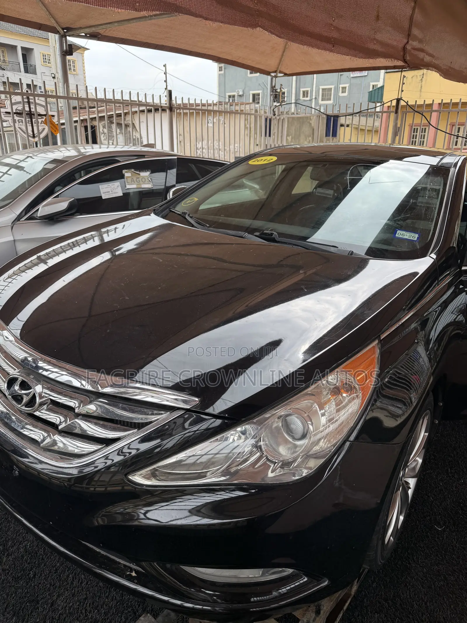 Hyundai Sonata Limited 2.0T Sedan (2.0L 4cyl 6A) 2012 Black