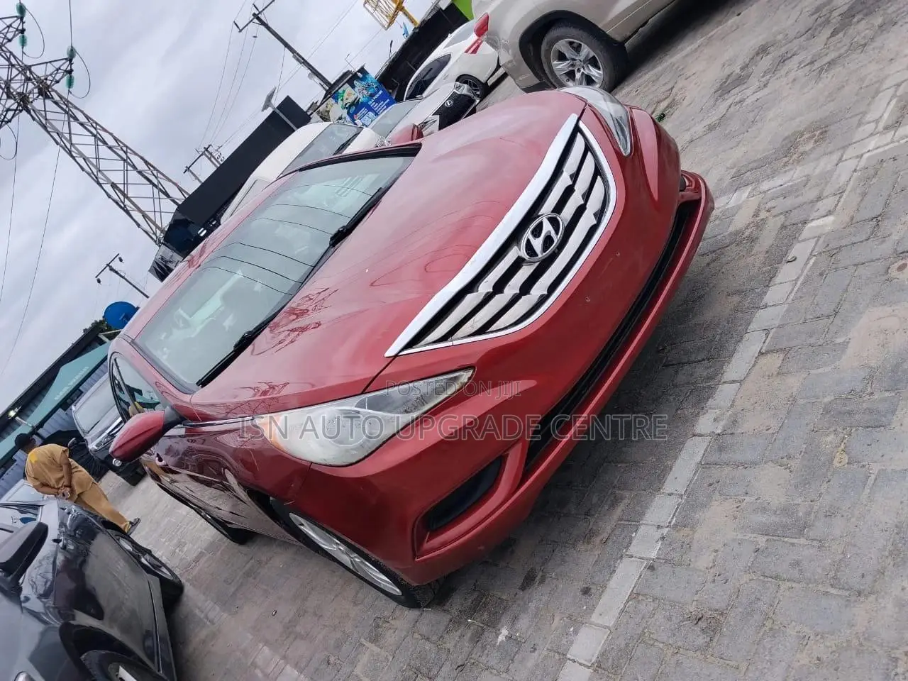 Hyundai Sonata 2011 Red