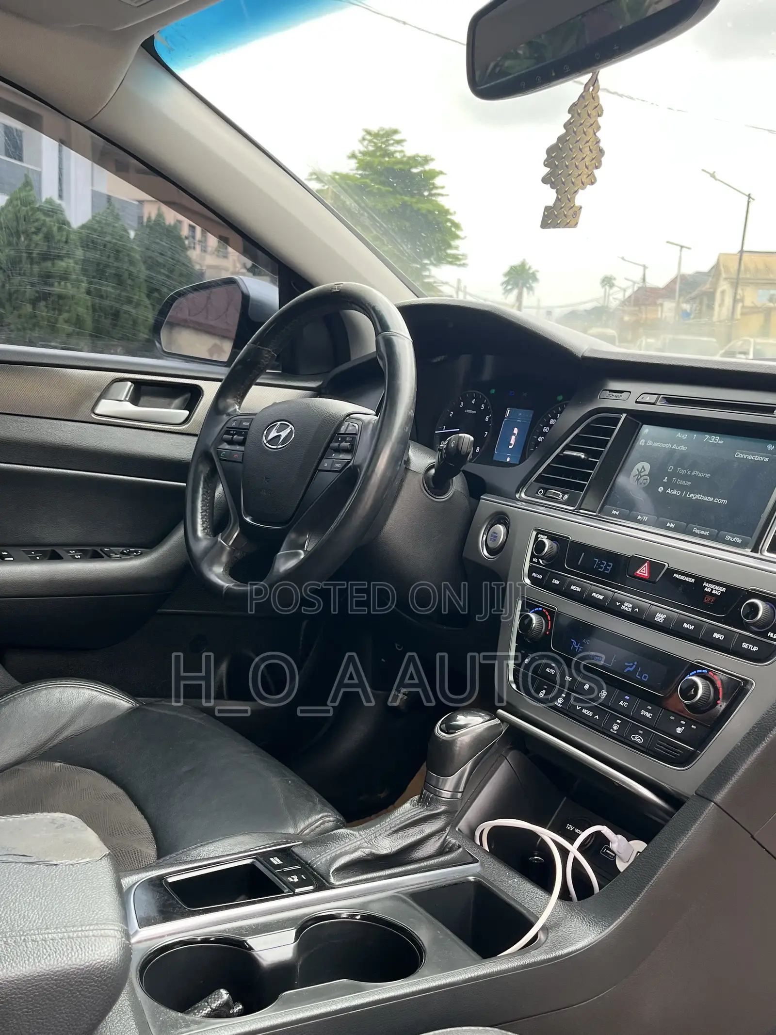 Hyundai Sonata Sport 4dr Sedan (2.4L 4cyl 6A) 2015 Silver