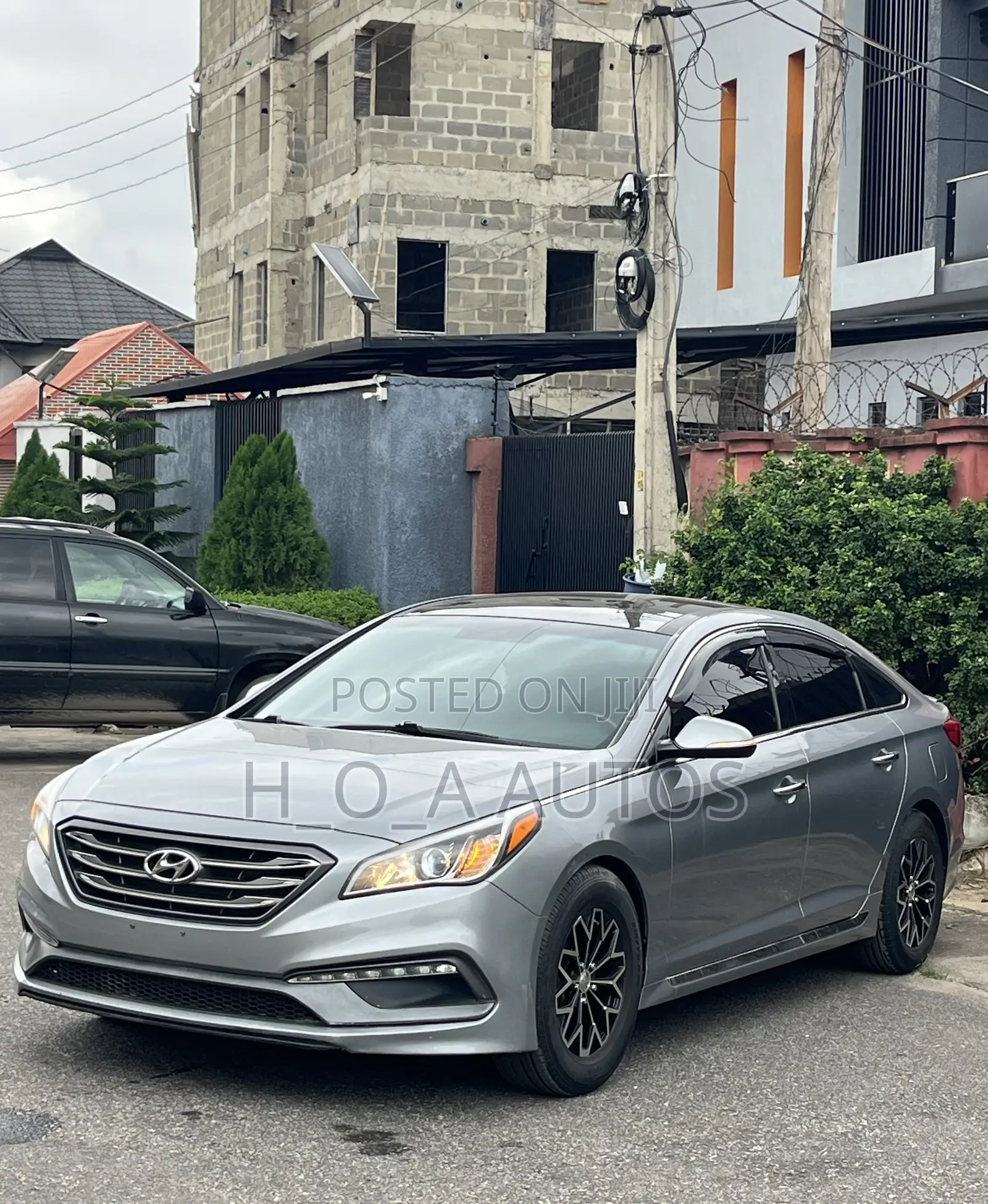 Hyundai Sonata Sport 4dr Sedan (2.4L 4cyl 6A) 2015 Silver