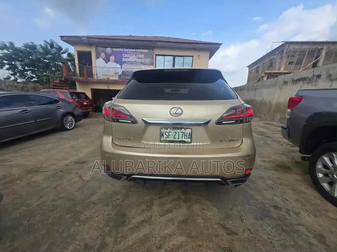 Lexus RX 2012 Gold