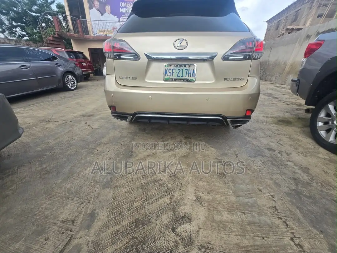 Lexus RX 2012 Gold
