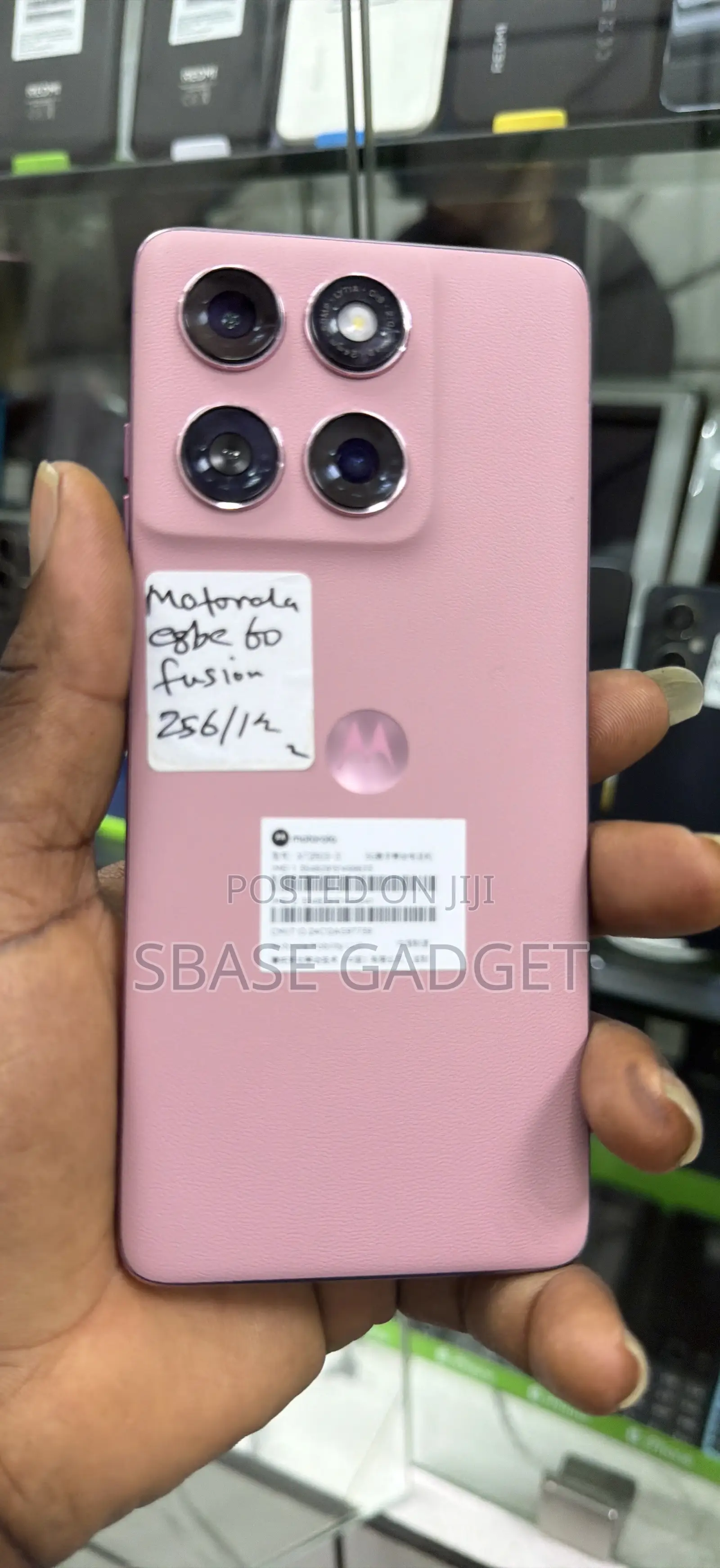 Motorola Edge 60 Fusion 256 GB Pink