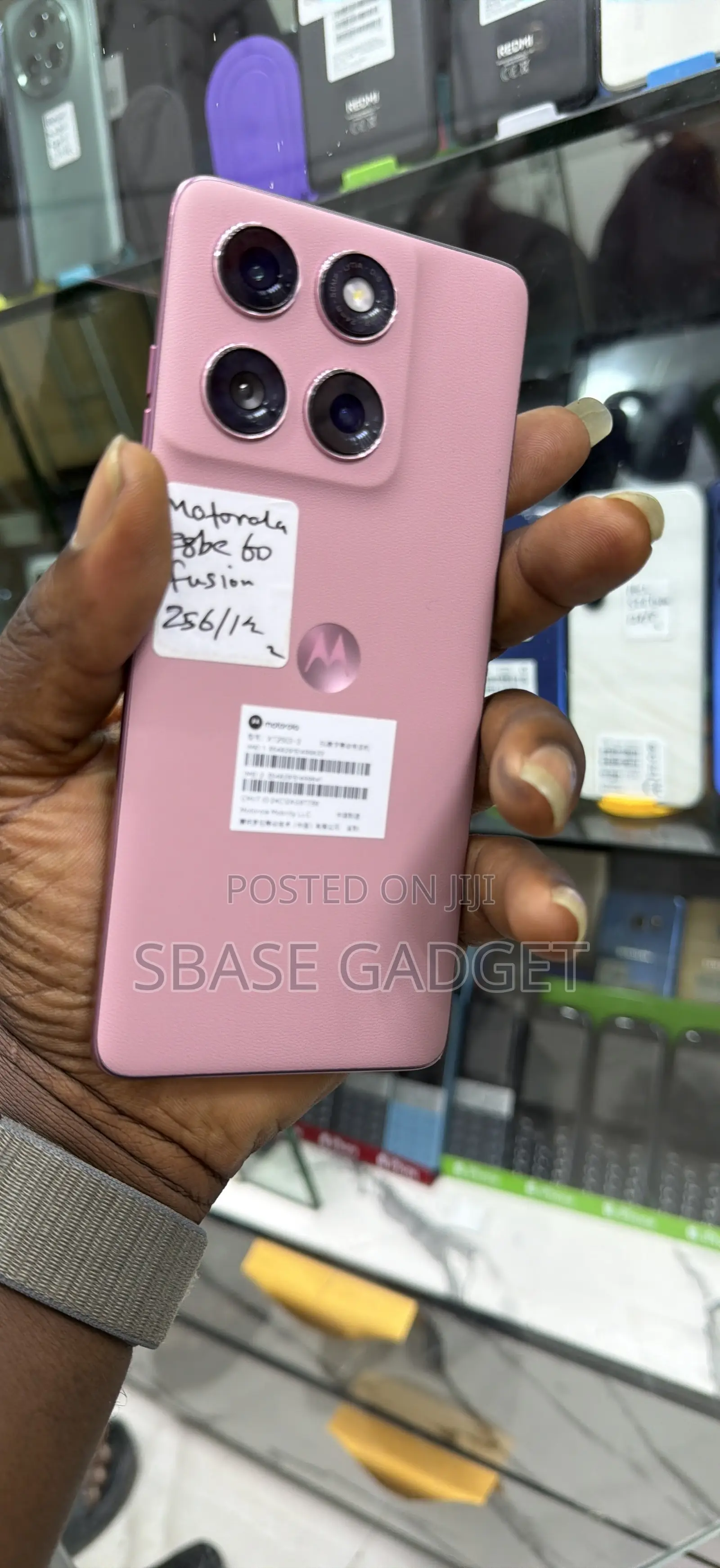 Motorola Edge 60 Fusion 256 GB Pink