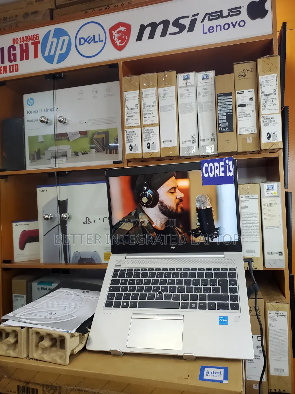 New Laptop HP EliteBook 840 G2 4GB Intel Core i3 SSD 512GB