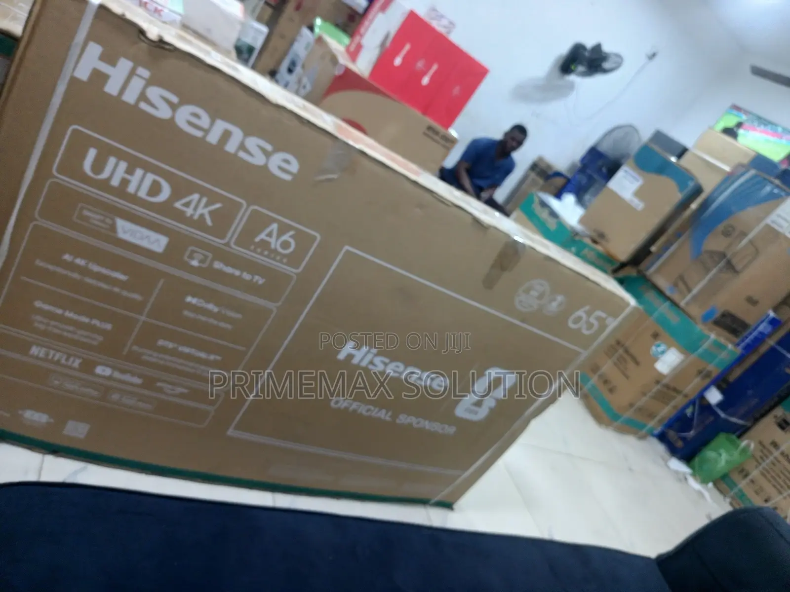 Hisense 65A6Q 65" UHD Smart TV – Low Input Lag Game Mode