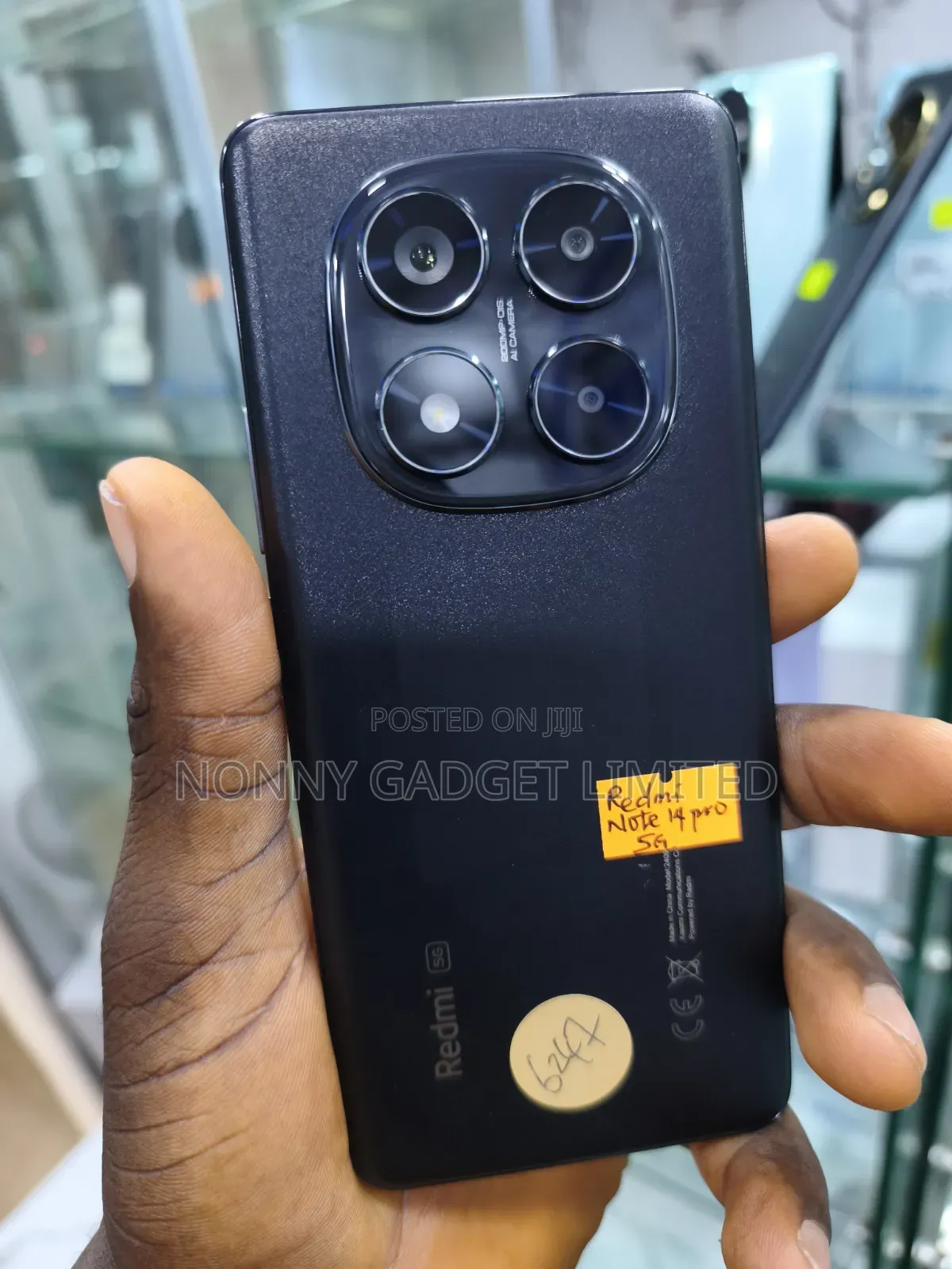 Xiaomi Redmi Note 14 Pro 5G 256 GB Black