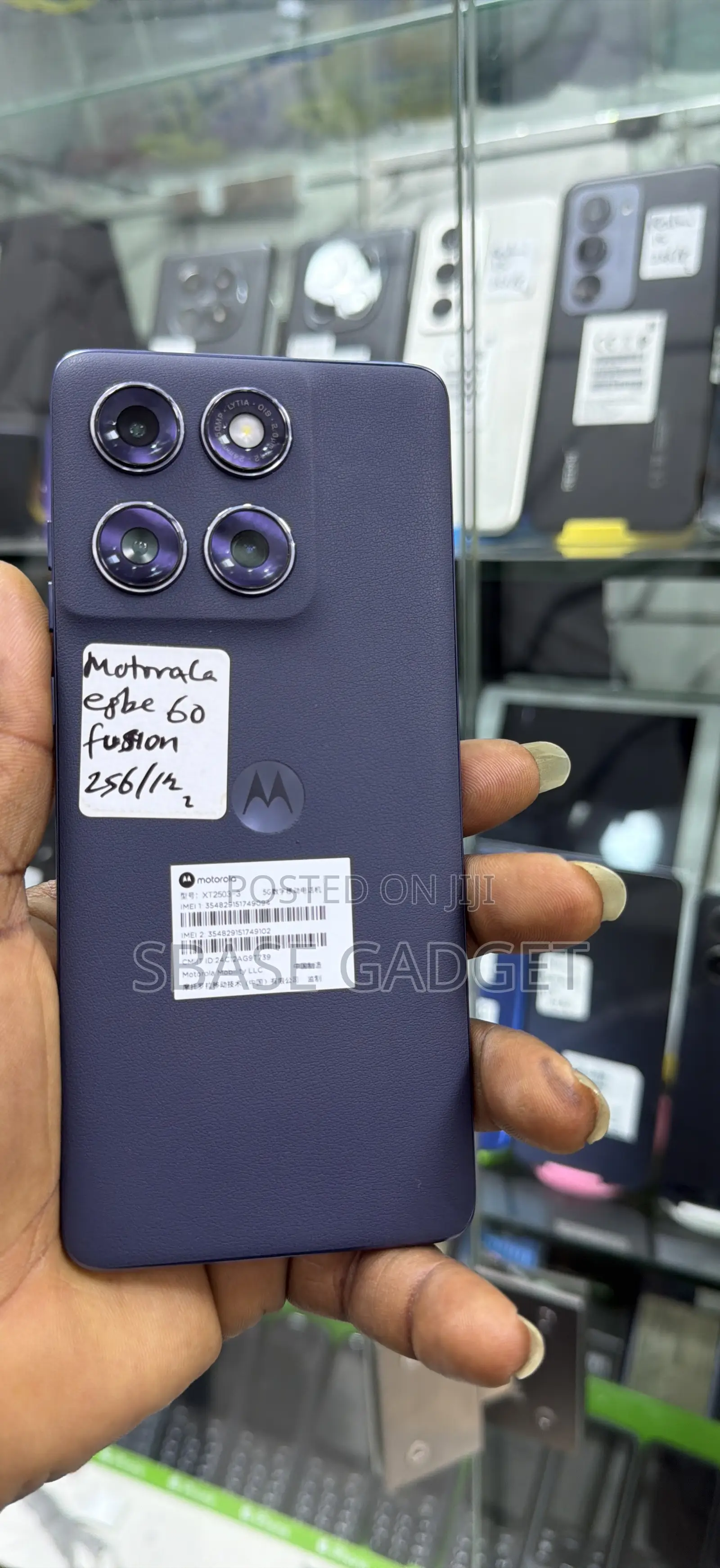 Motorola Edge 60 Fusion 256 GB Blue