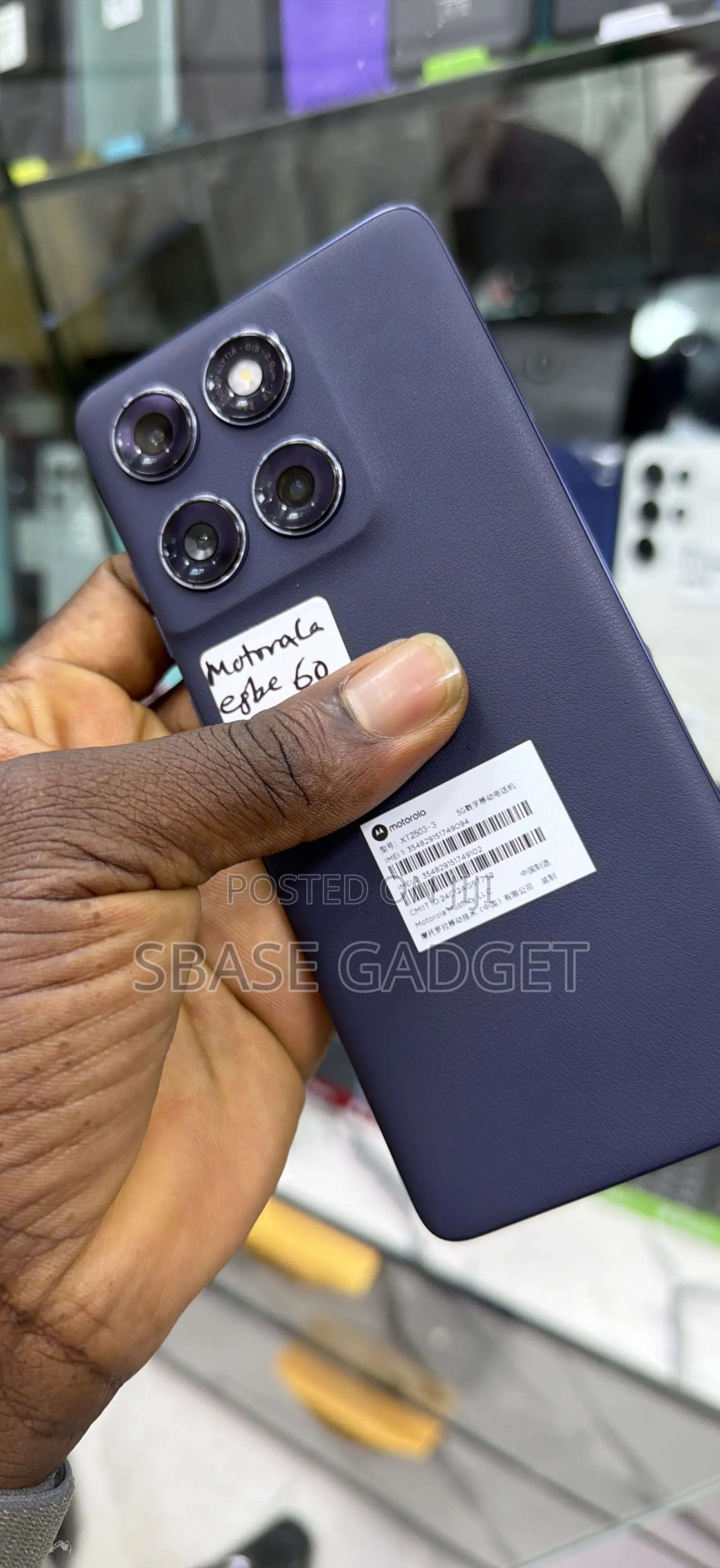 Motorola Edge 60 Fusion 256 GB Blue