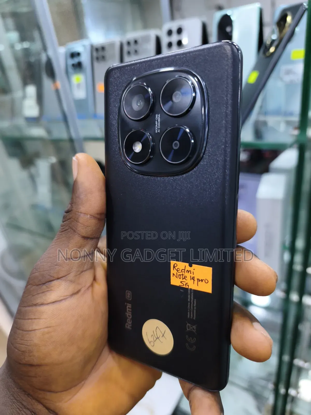Xiaomi Redmi Note 14 Pro 5G 256 GB Black