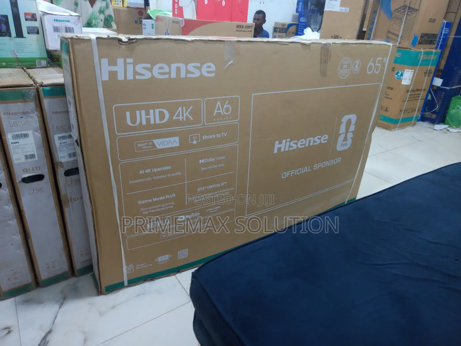 Hisense 65" Smart TV 65A6Q A6 Series – Crystal Clear Picture
