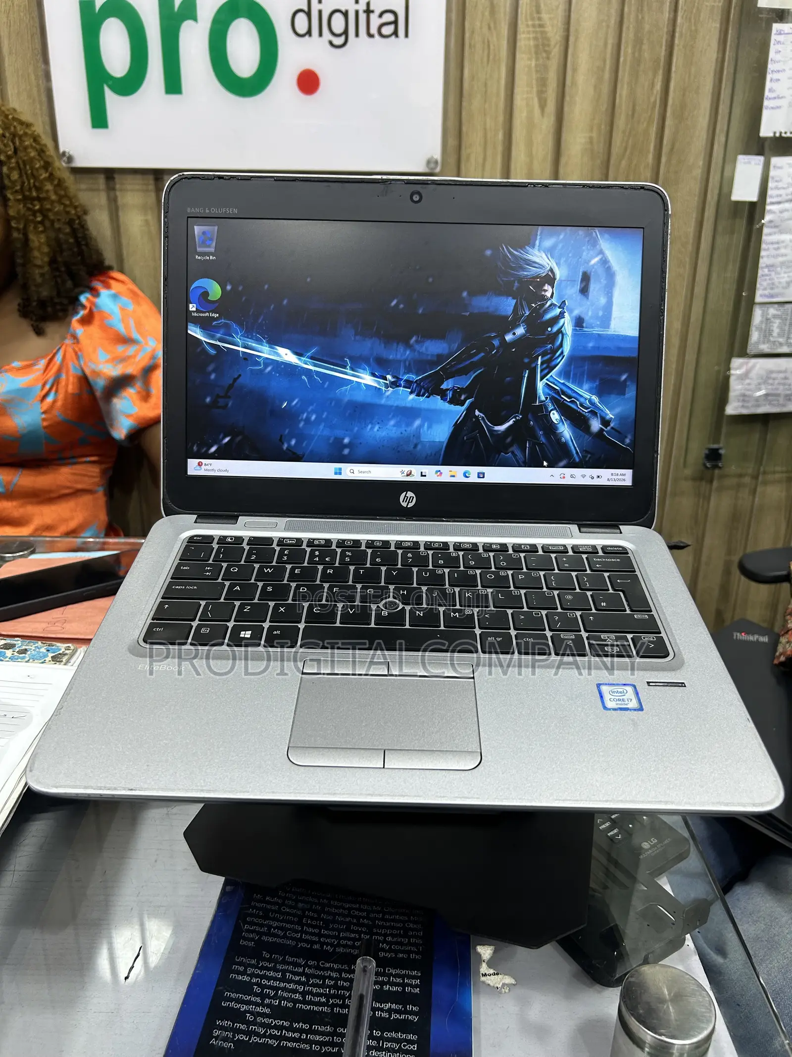 Laptop HP EliteBook 820 G3 8GB Intel Core i7 SSD 256GB