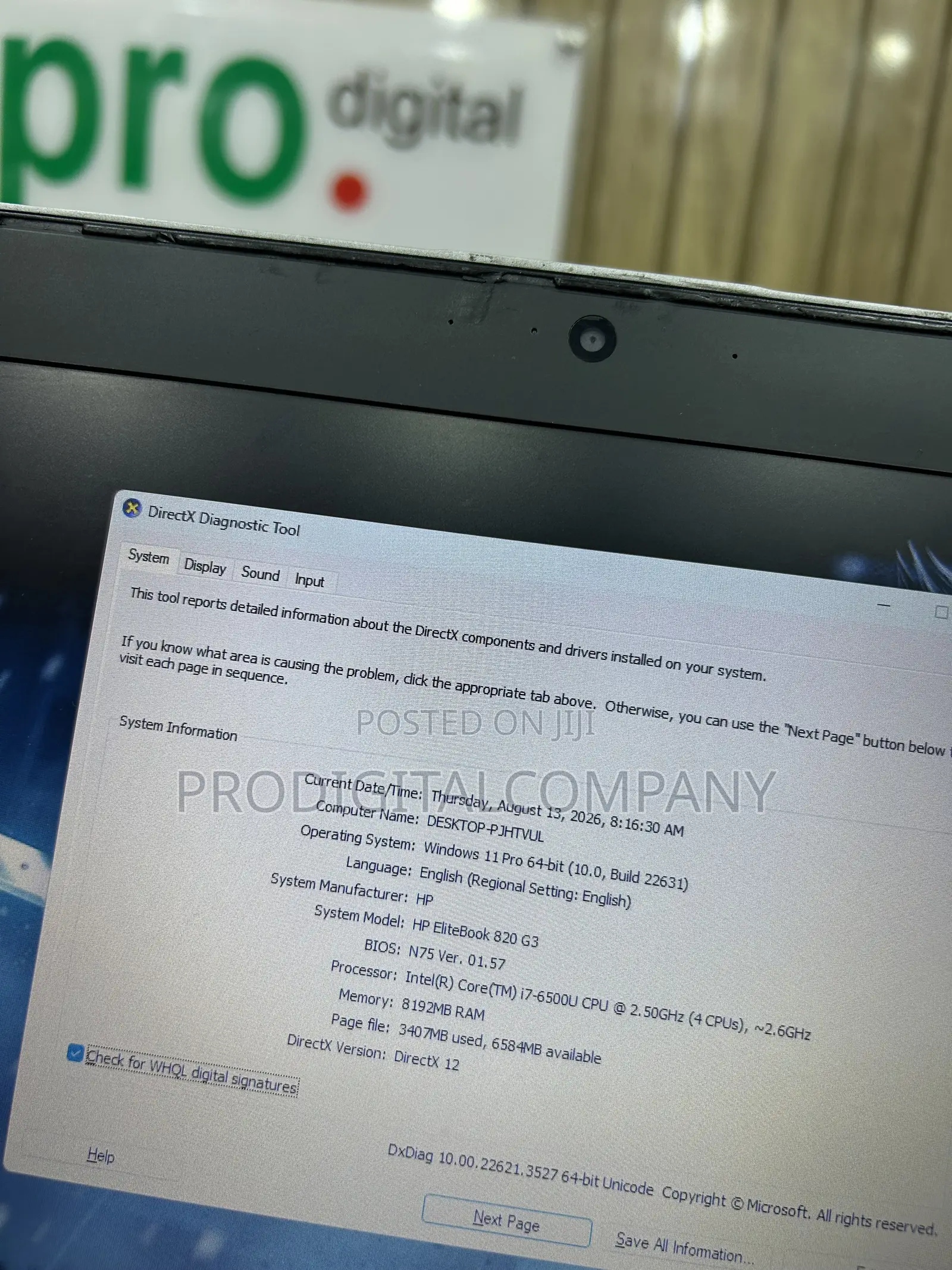 Laptop HP EliteBook 820 G3 8GB Intel Core i7 SSD 256GB