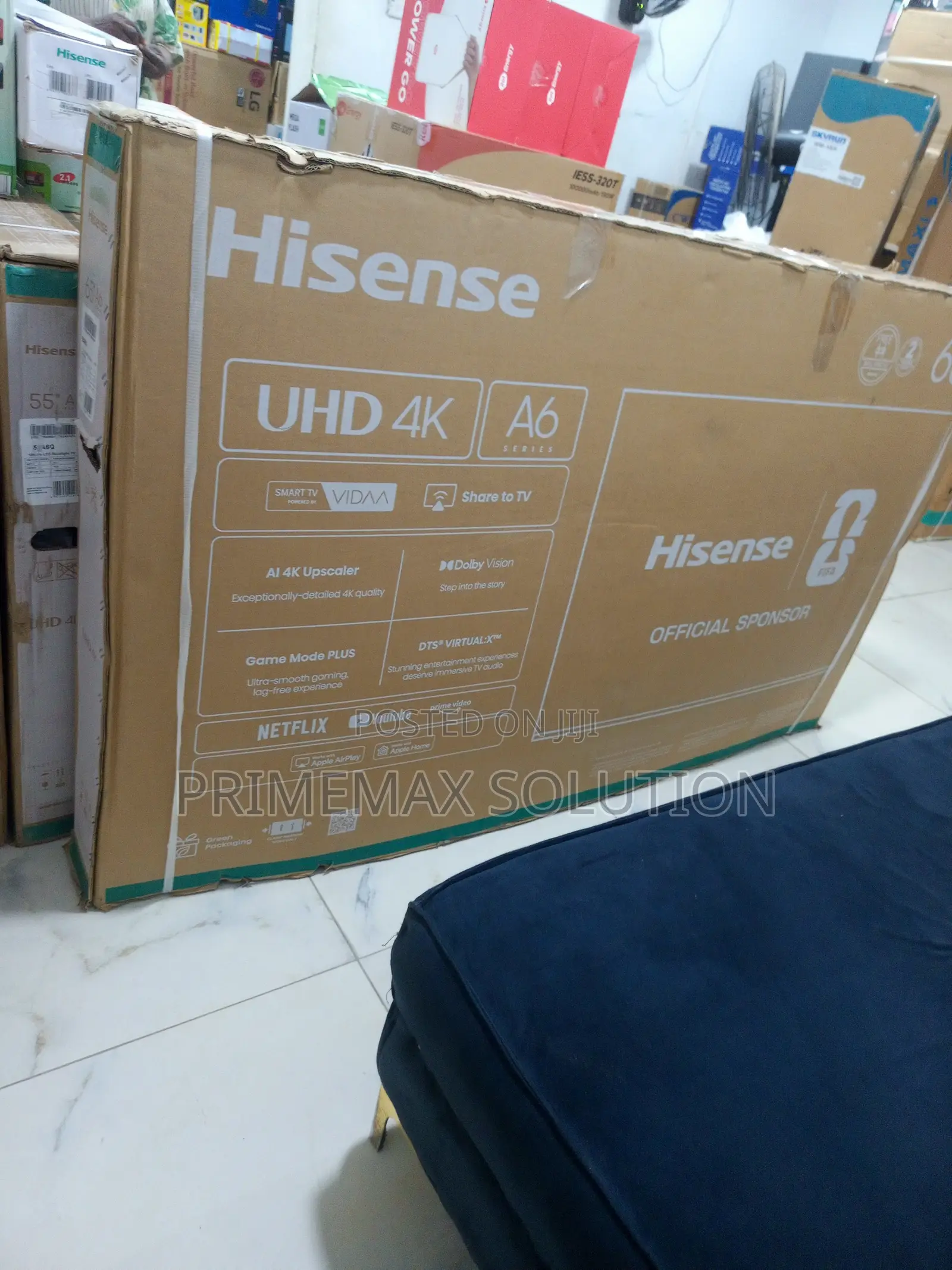 Hisense 65A6Q 65 Inch UHD Smart Television – Modern Design
