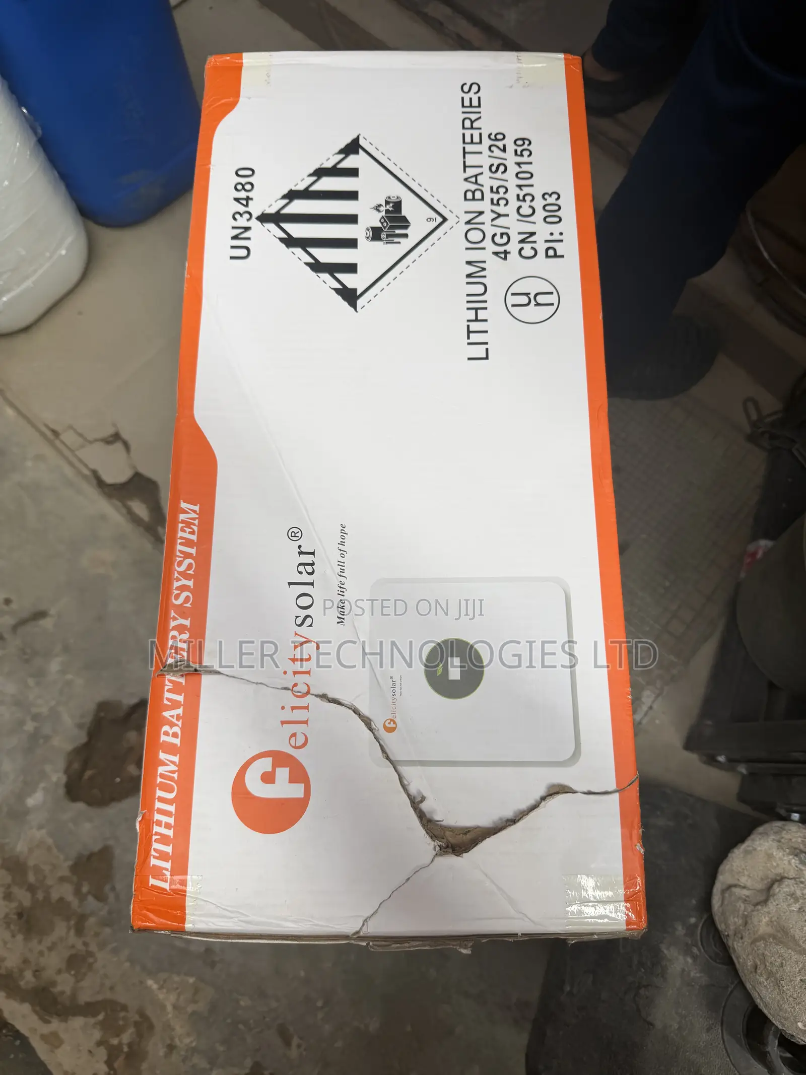 Felicity 5kWh 24V Rechargeable Lithium Battery