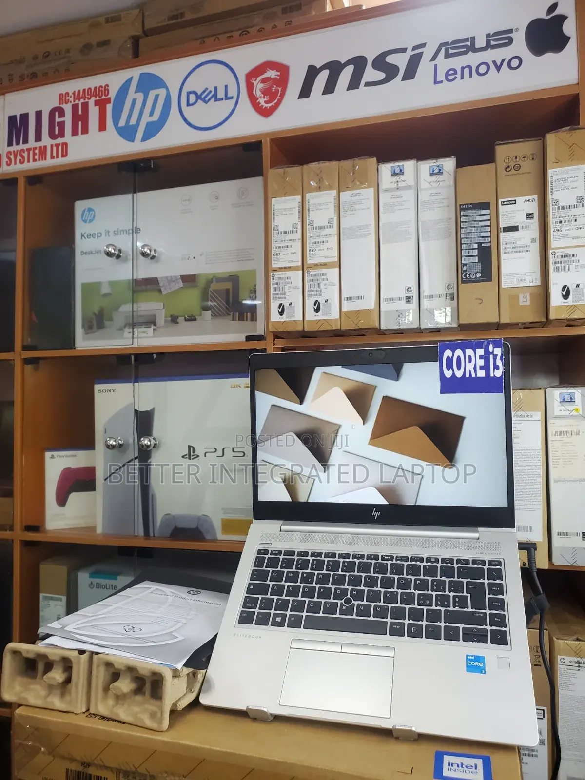 New Laptop HP EliteBook 840 G2 8GB Intel Core i3 SSD 512GB