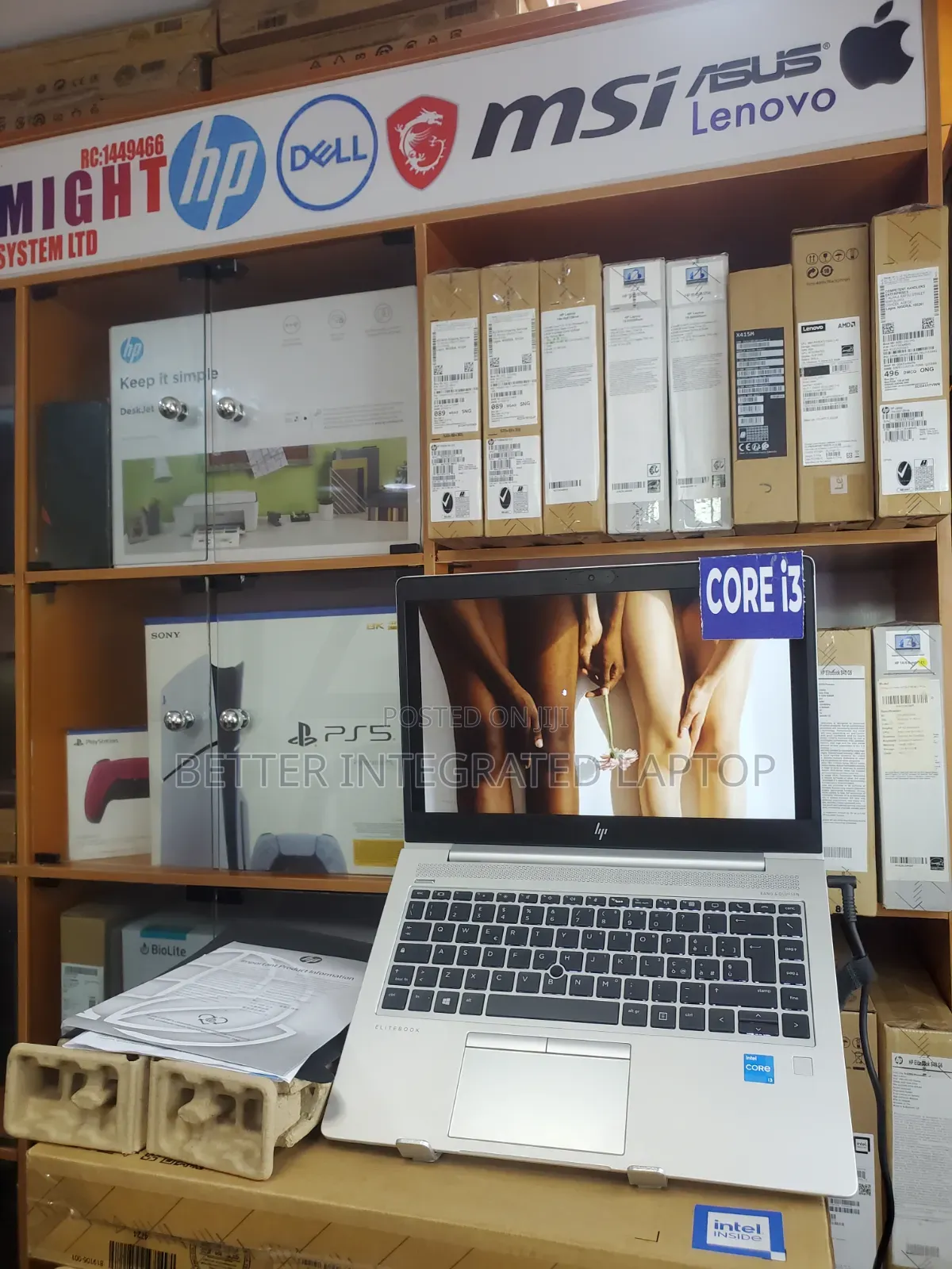 New Laptop HP EliteBook 840 G2 8GB Intel Core i3 SSD 512GB