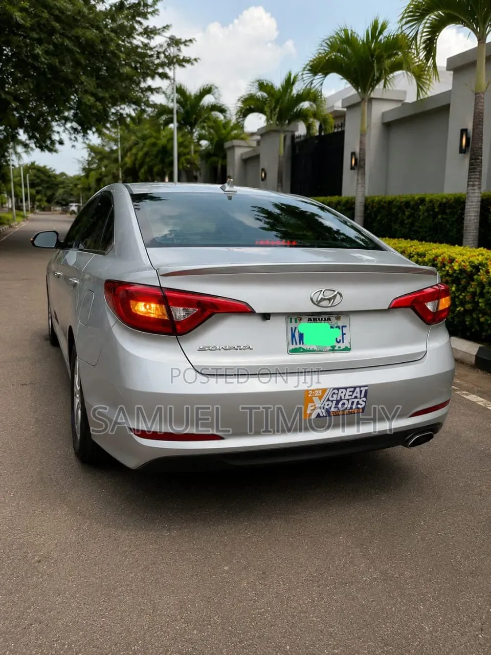 Hyundai Sonata 2015 Silver