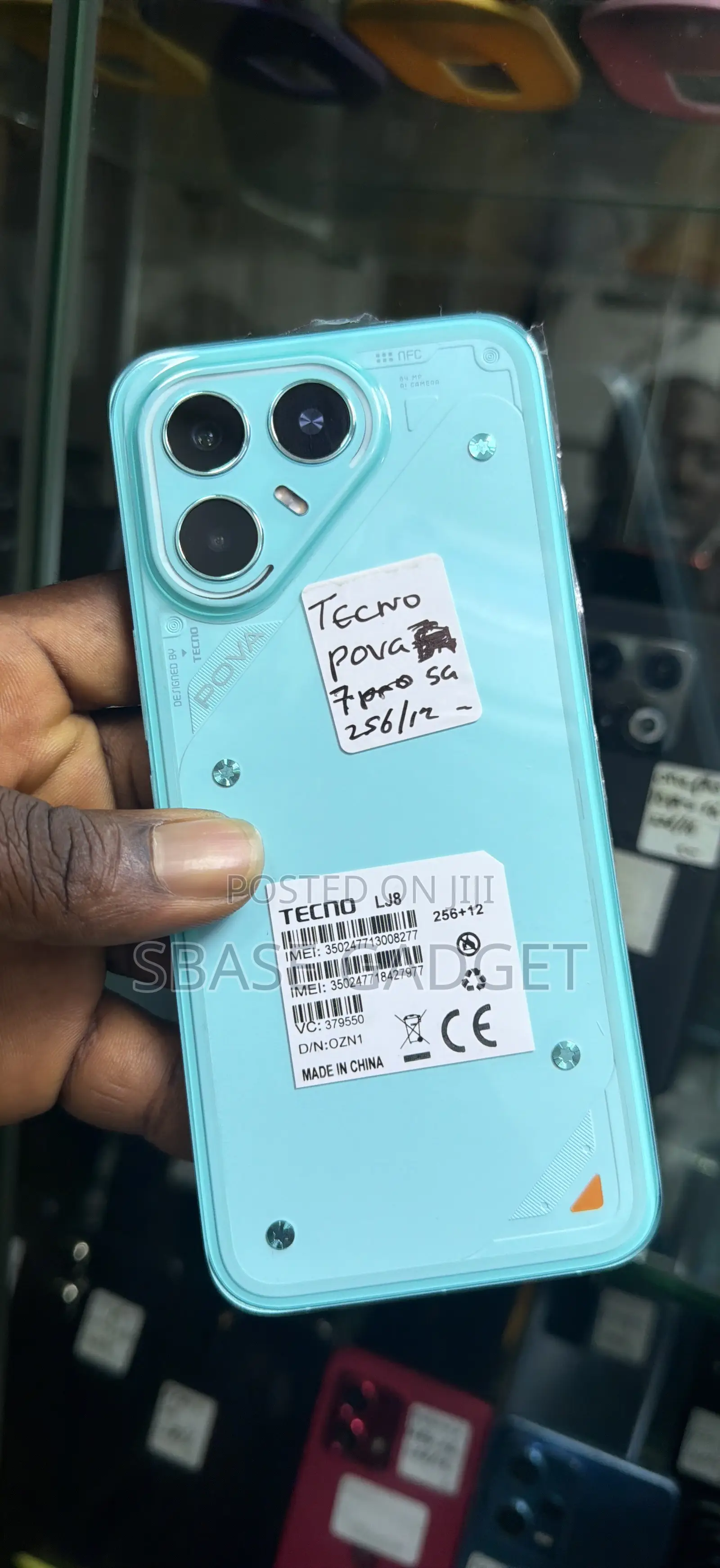 Tecno Pova 7 Pro 5G 256 GB Green