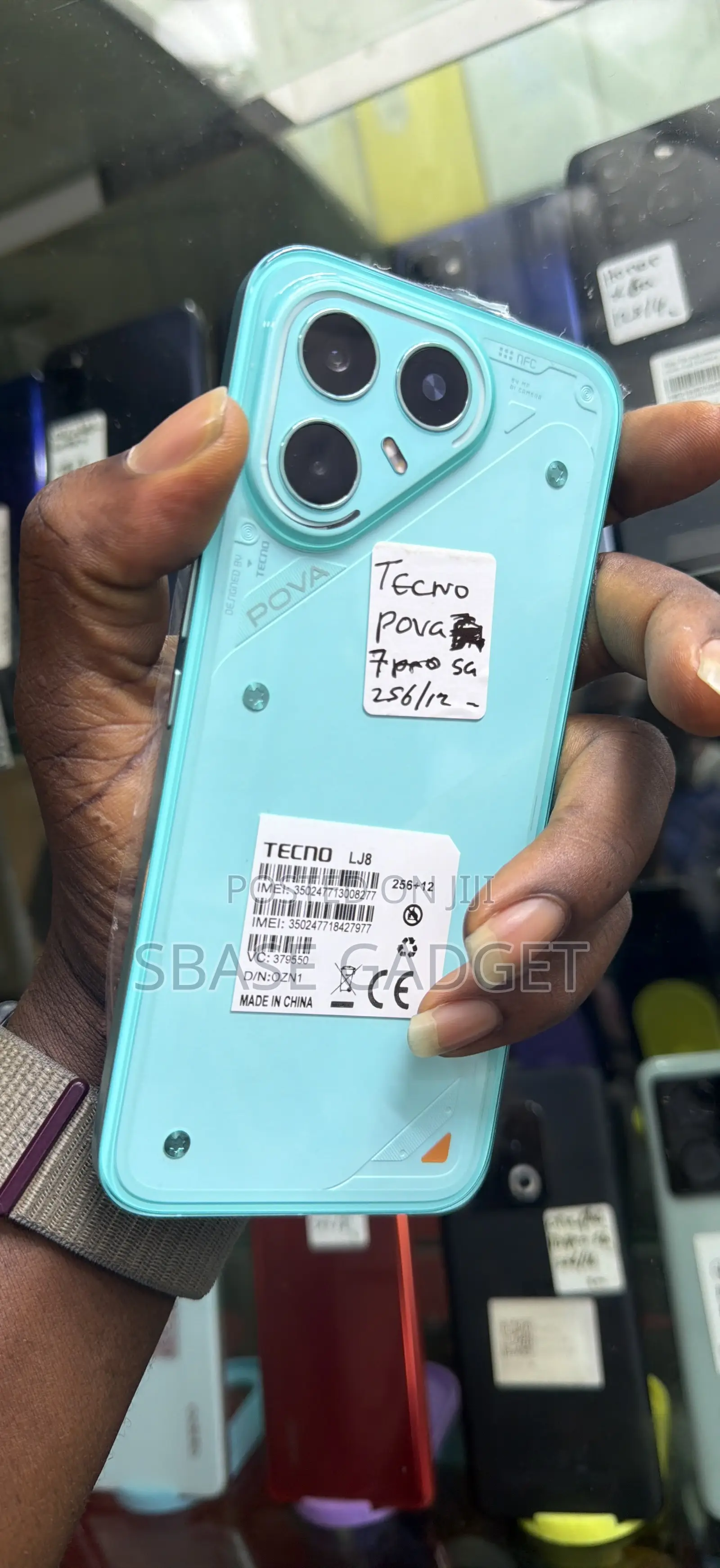 Tecno Pova 7 Pro 5G 256 GB Green