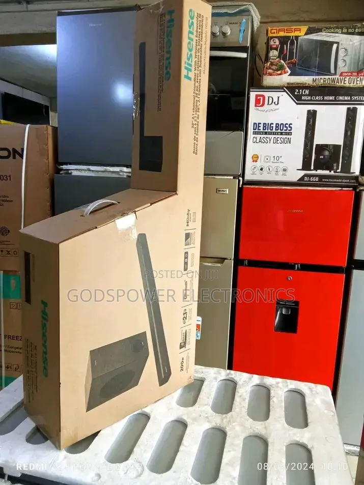 Hisense Double Door Fridge REF205DRB 2 Years Warranty