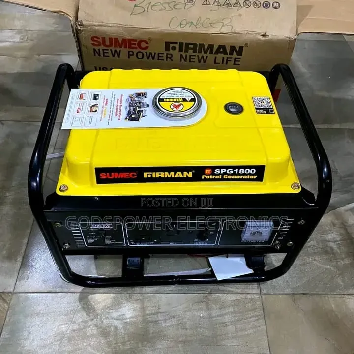 Original Sumec Firman Generator Low Fuel and Noise