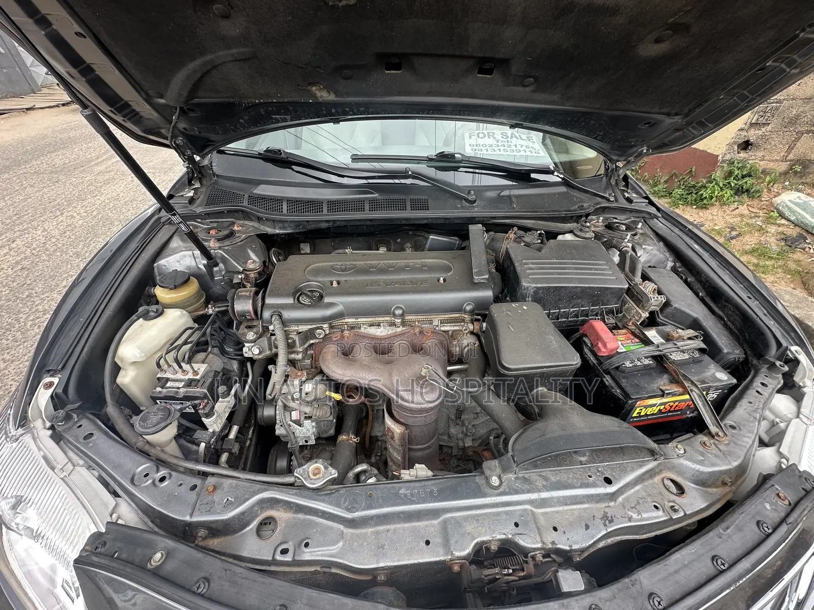 Toyota Camry 2.4 LE 2008 Gray