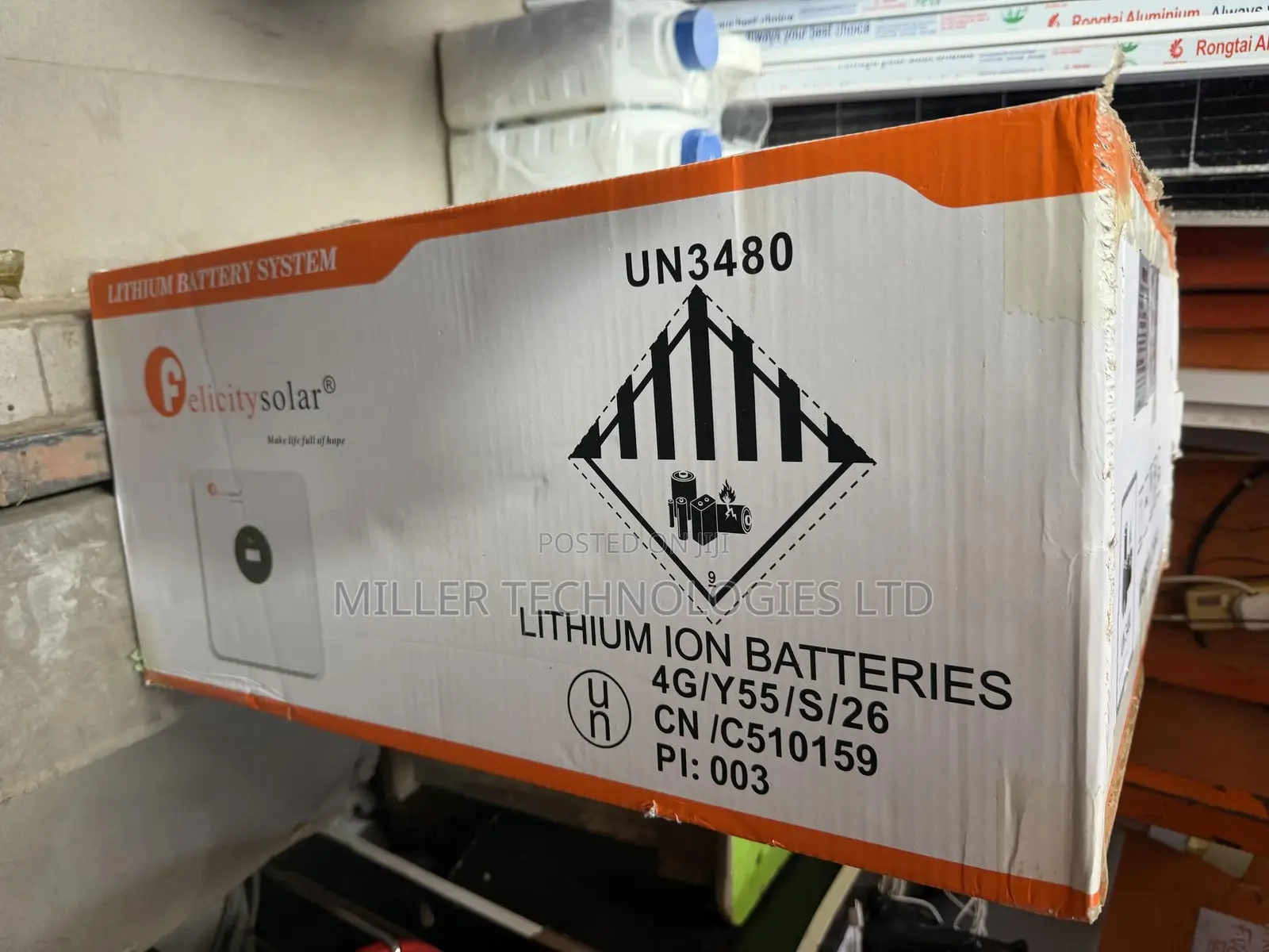 Felicity Solar 5kWh 24V Lithium Battery (FLA24200)