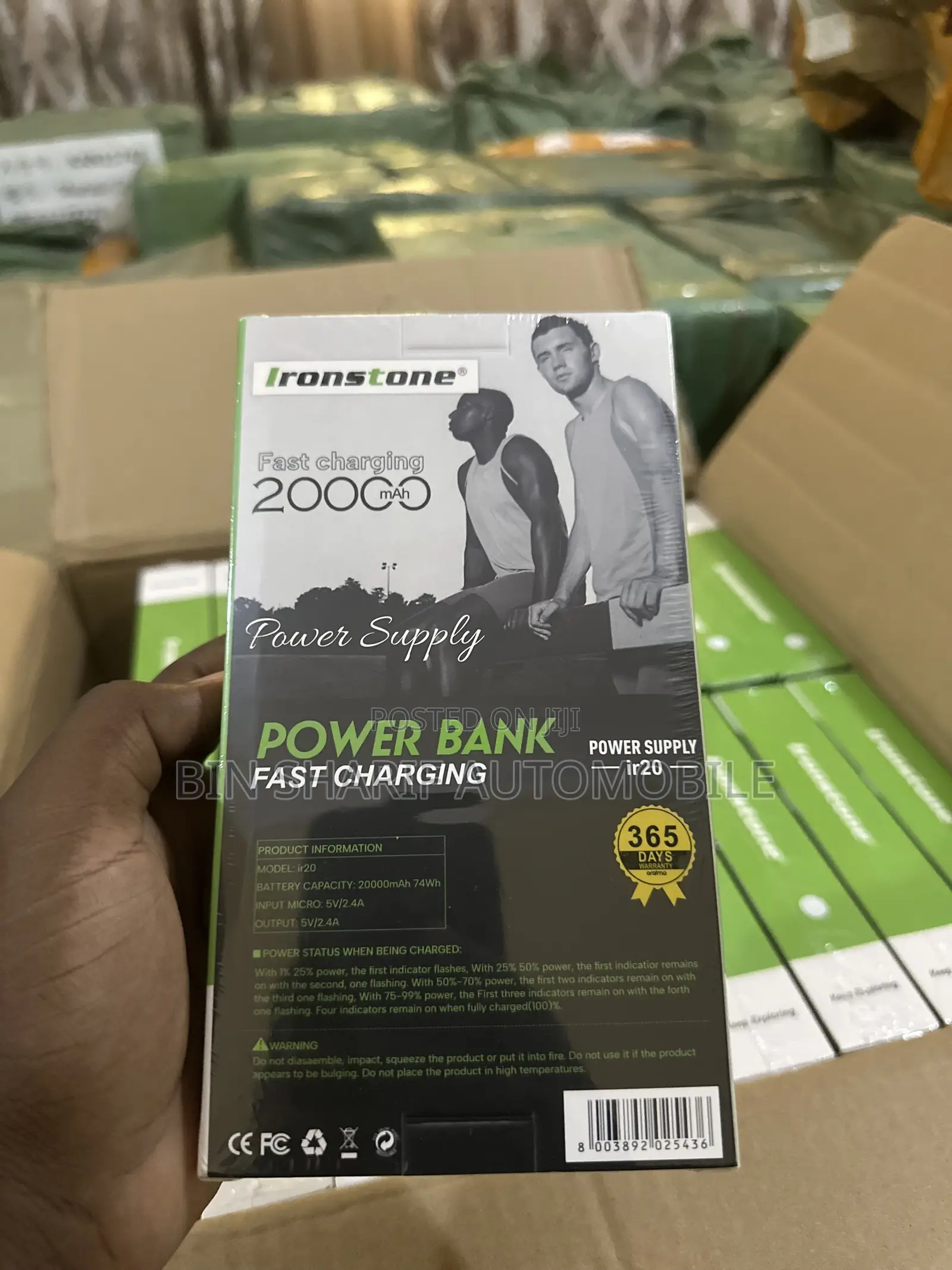 Ironstone IR30 20,000mAh Power Bank