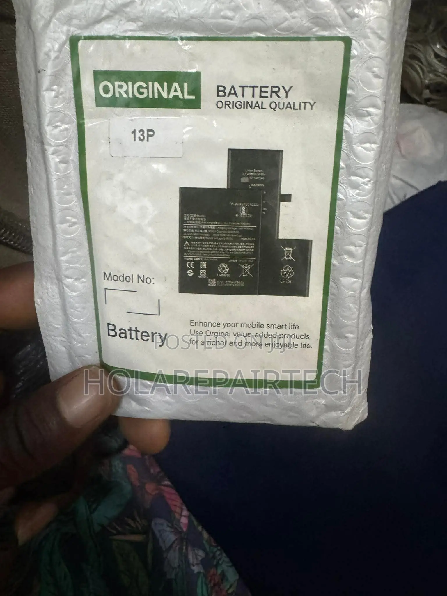 iPhone Original Batteries 11/12pm/13/14/15/16/17pm