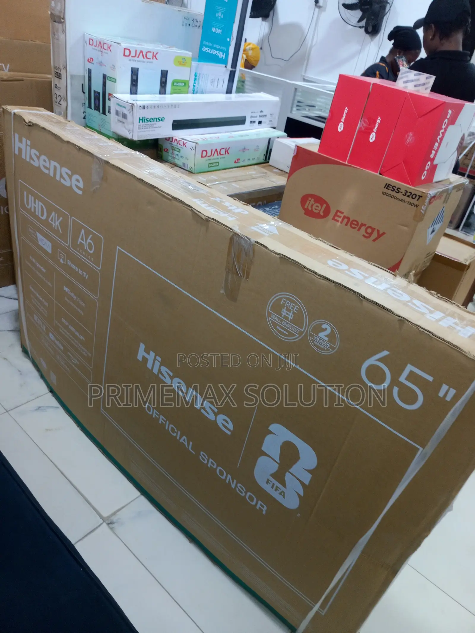 Hisense 65A6Q 65" UHD Smart TV A6 Series – Streaming Ready