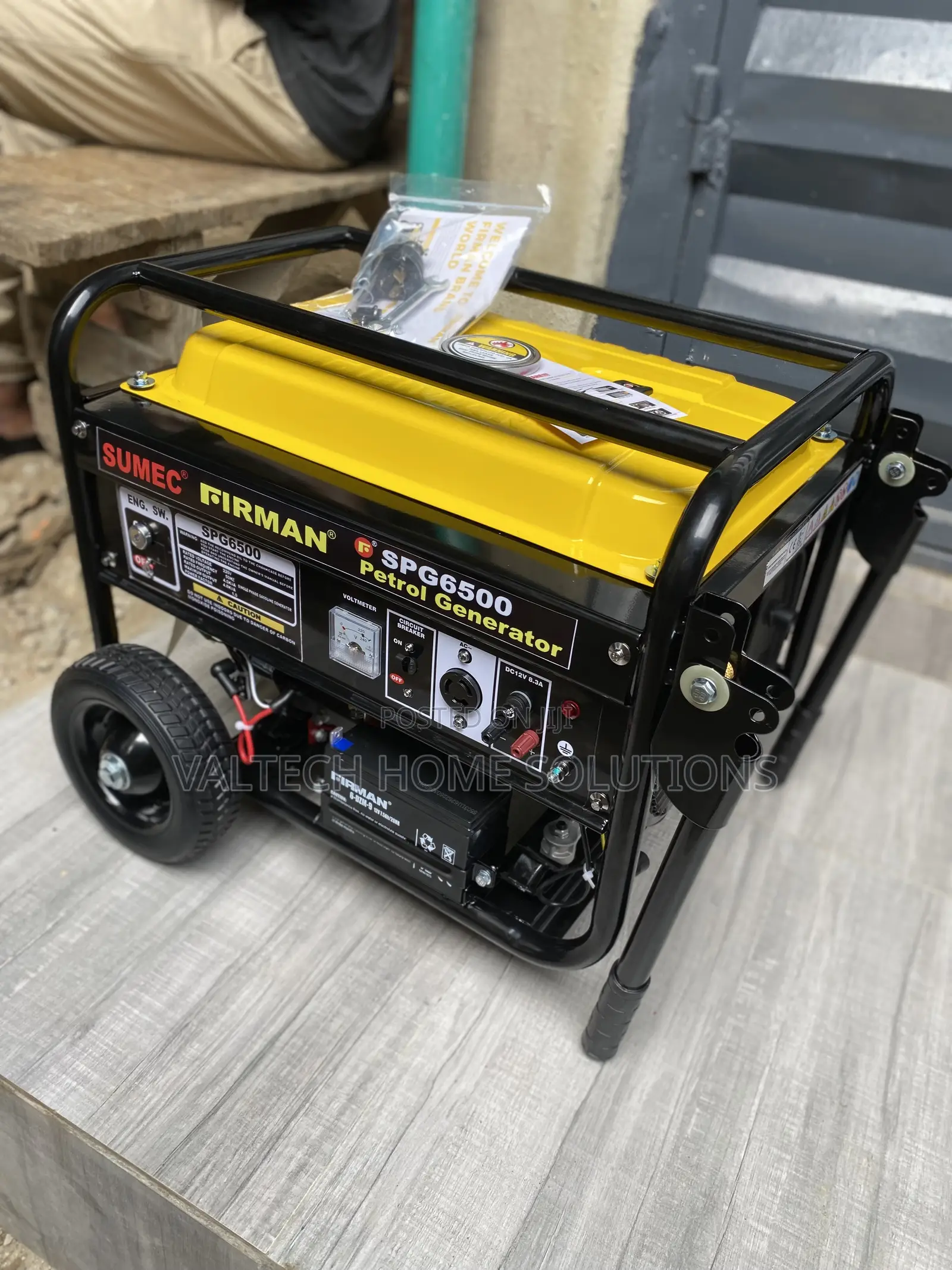 Sumec Firman 4.5KVA Petrol Generator – Strong Power Output