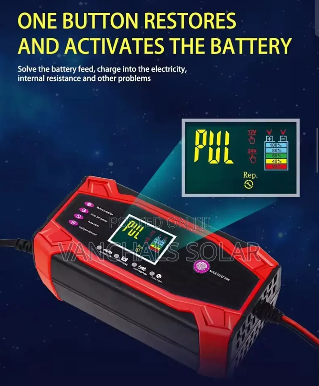 Battery Charger Lead Acid 12/24v 10A