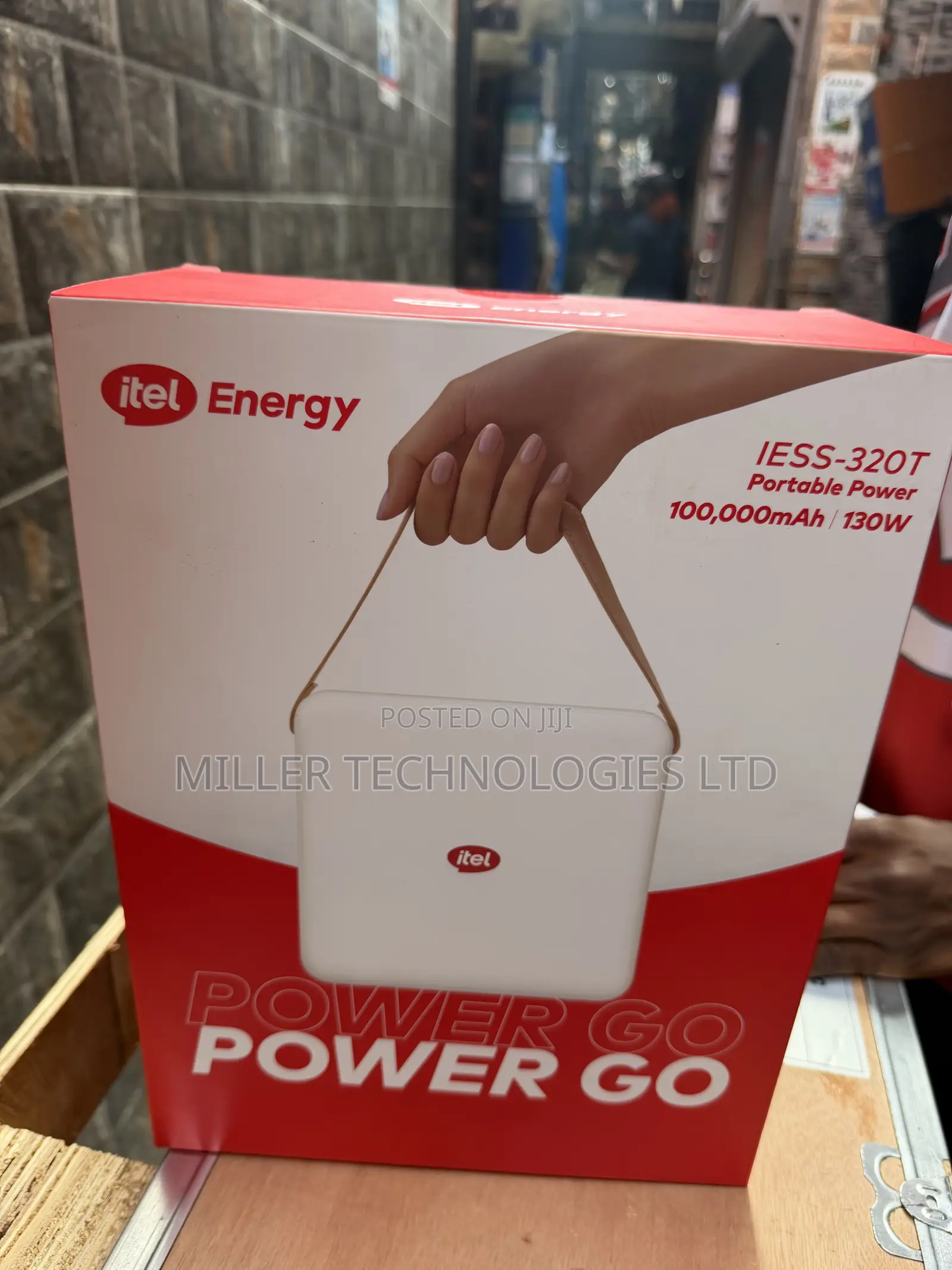 Itel IESS-320T 130W Portable Power Bank – 100,000mAh