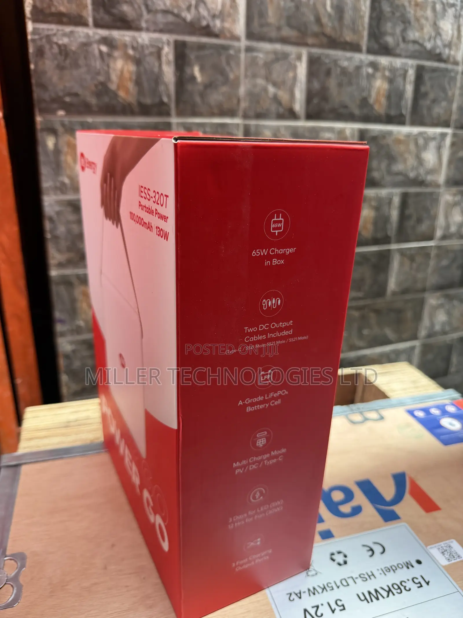 Itel IESS-320T 130W Portable Power Bank – 100,000mAh