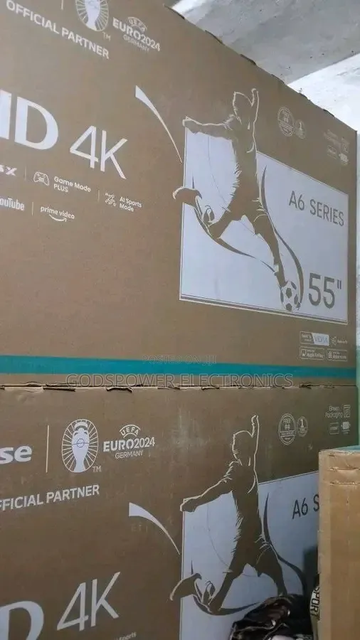 Hisense 55" Inch A6 Series 2026 Series Smart TV 2 Years Warranty