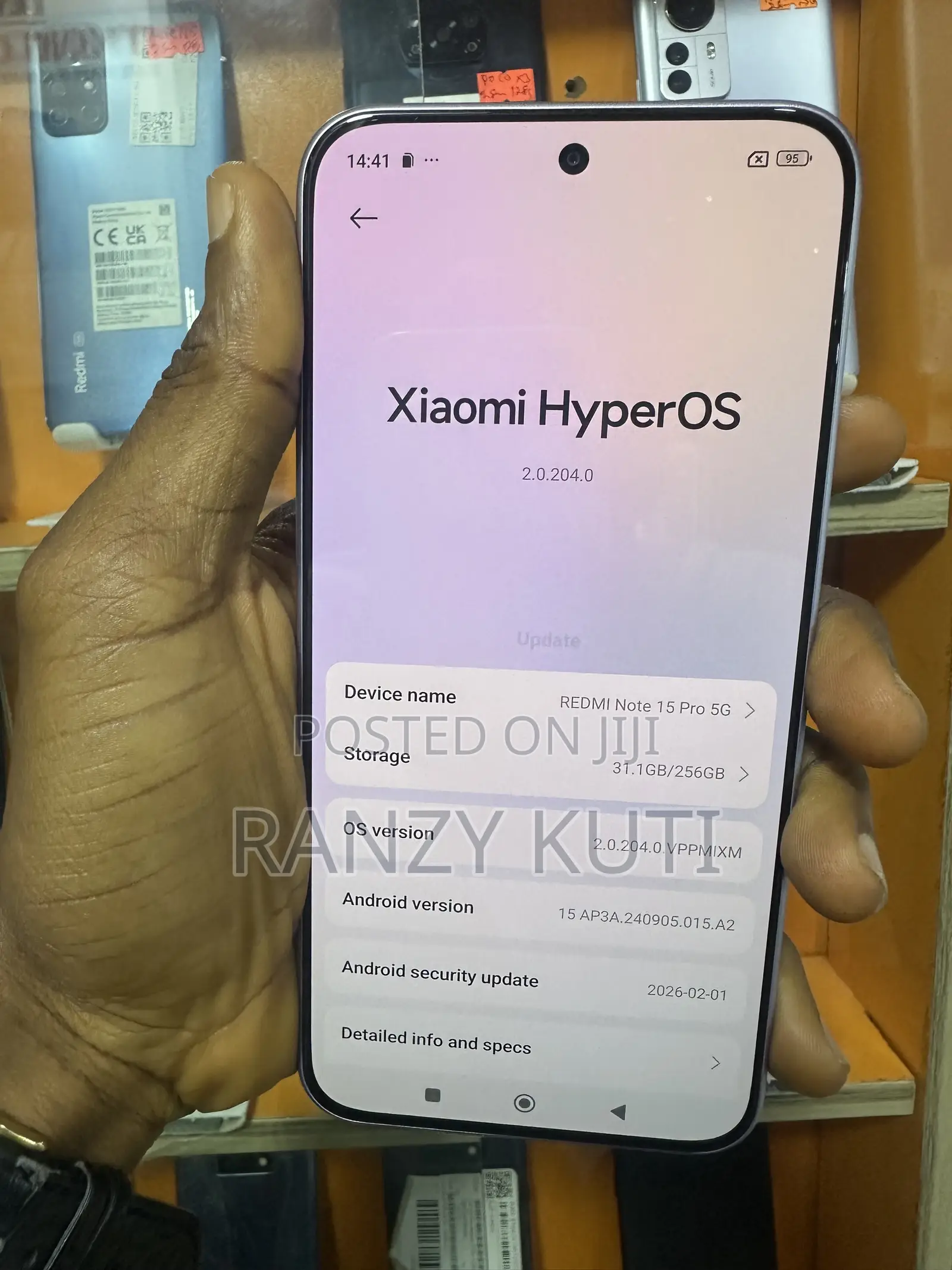 Xiaomi Redmi Note 15 Pro 256 GB Purple