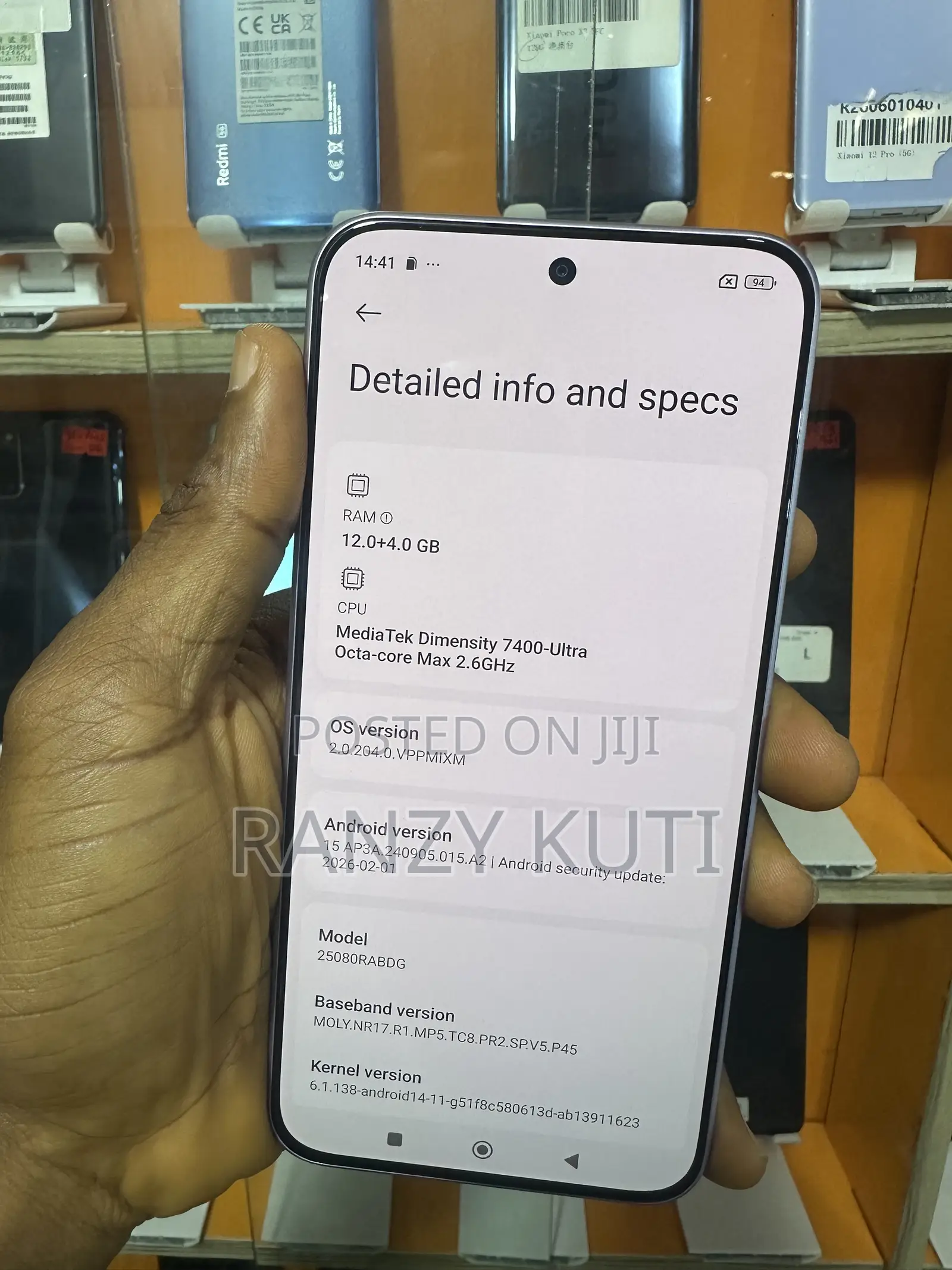 Xiaomi Redmi Note 15 Pro 256 GB Purple
