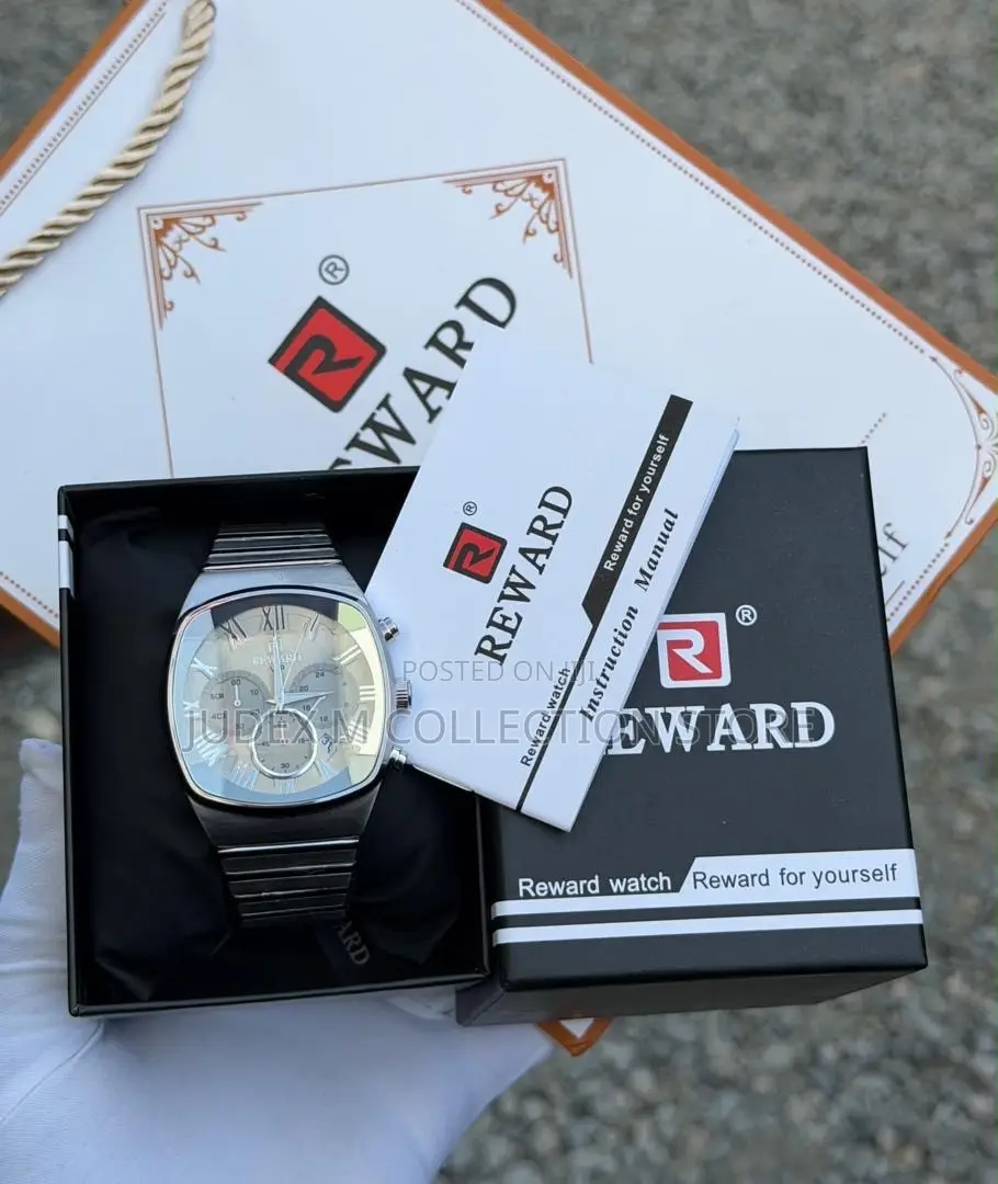 New High Grade Reward Active Chronograph Chain Wristwatch