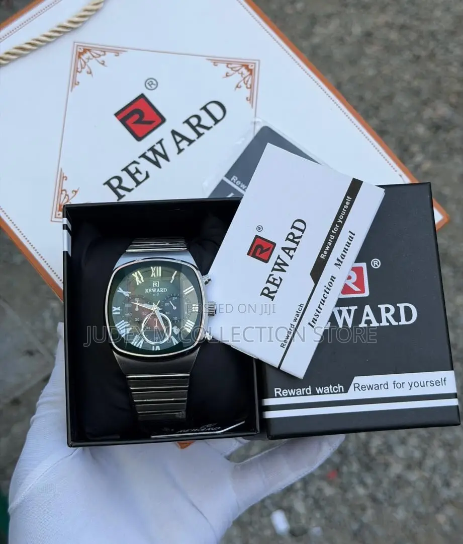 New High Grade Reward Active Chronograph Chain Wristwatch