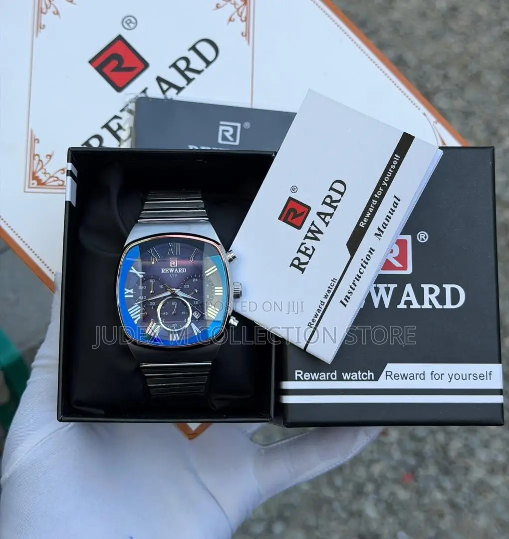 New High Grade Reward Active Chronograph Chain Wristwatch