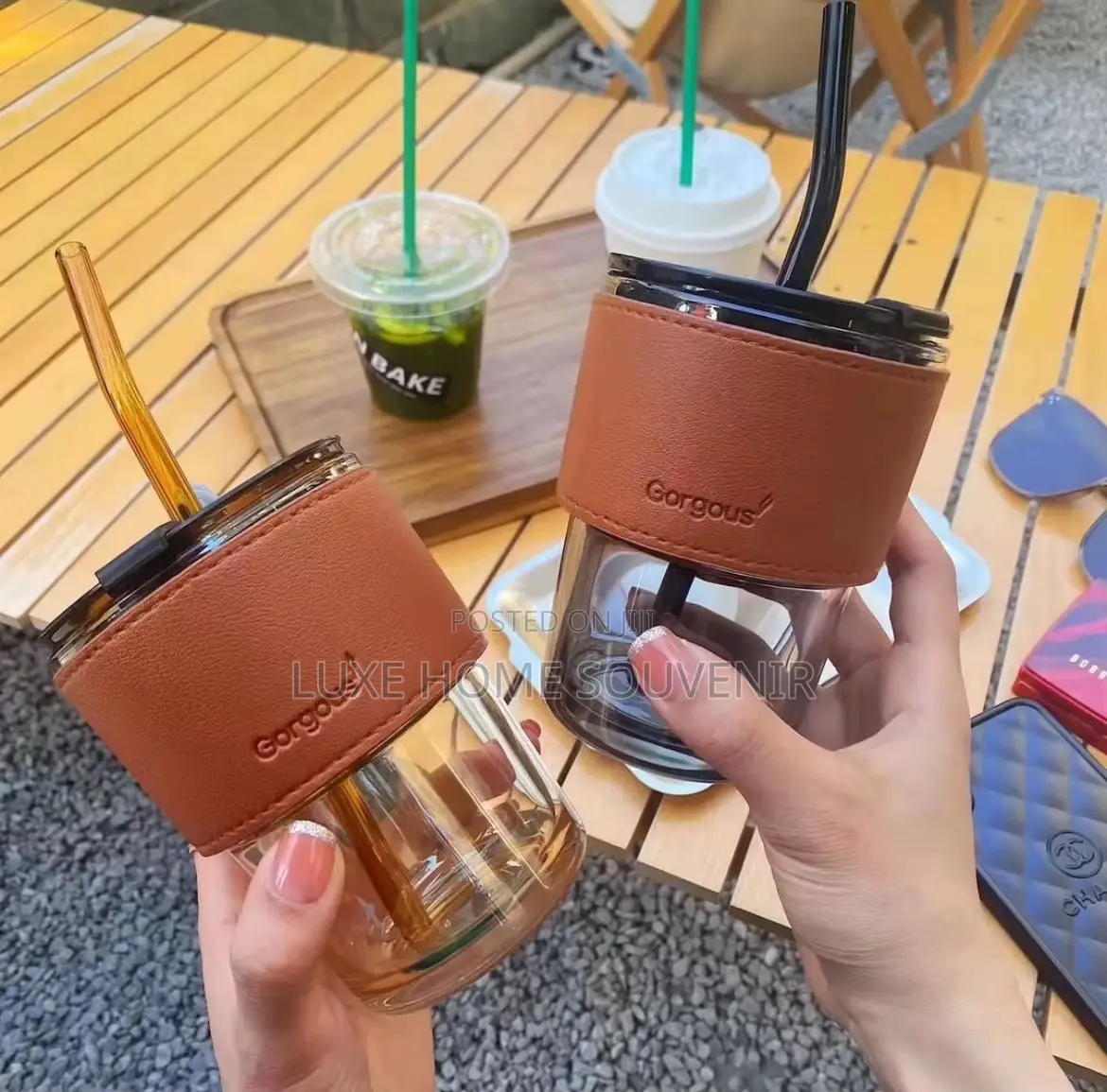 Slub Glass Cup