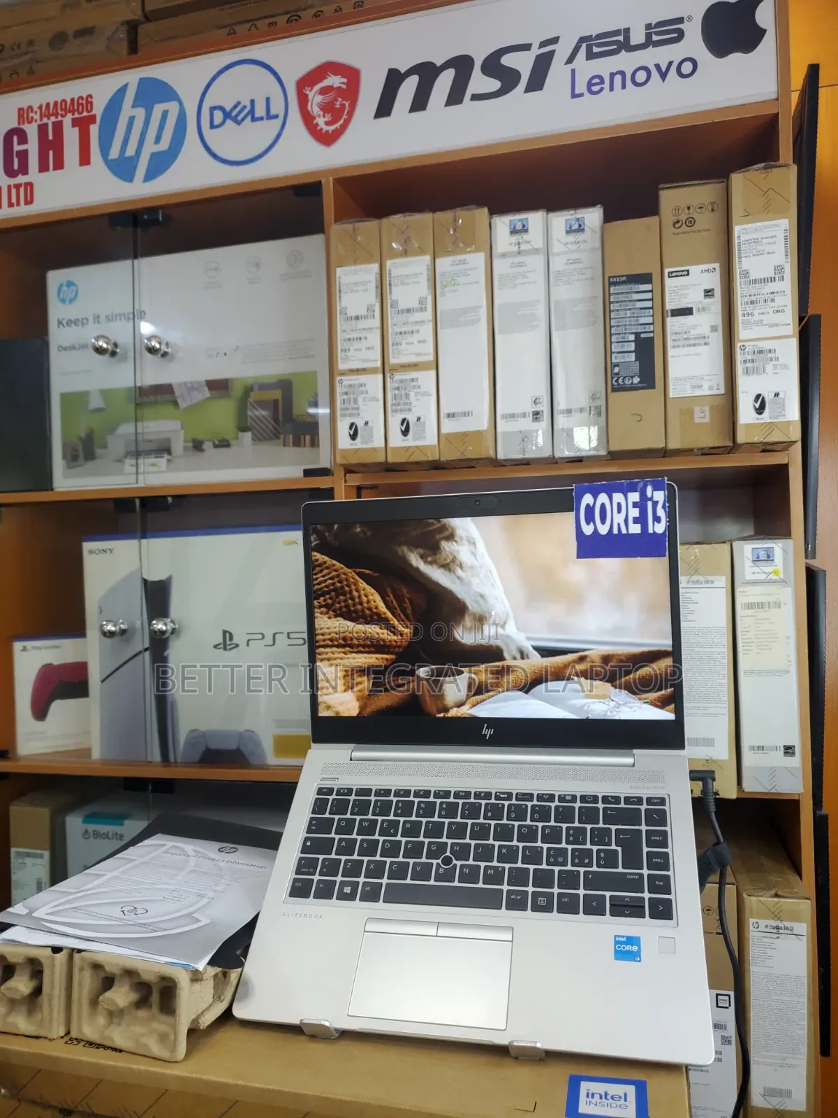 New Laptop HP EliteBook 840 G4 4GB Intel Core i3 SSD 256GB
