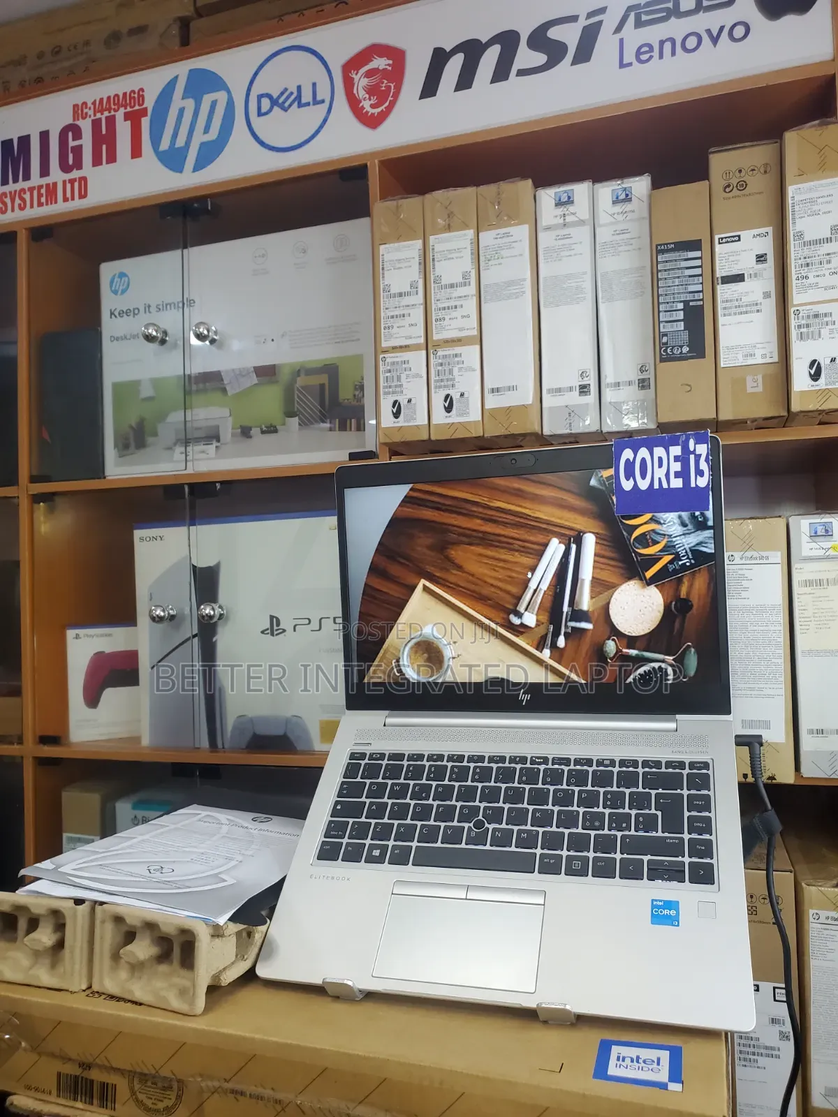 New Laptop HP EliteBook 840 G4 4GB Intel Core i3 SSD 256GB