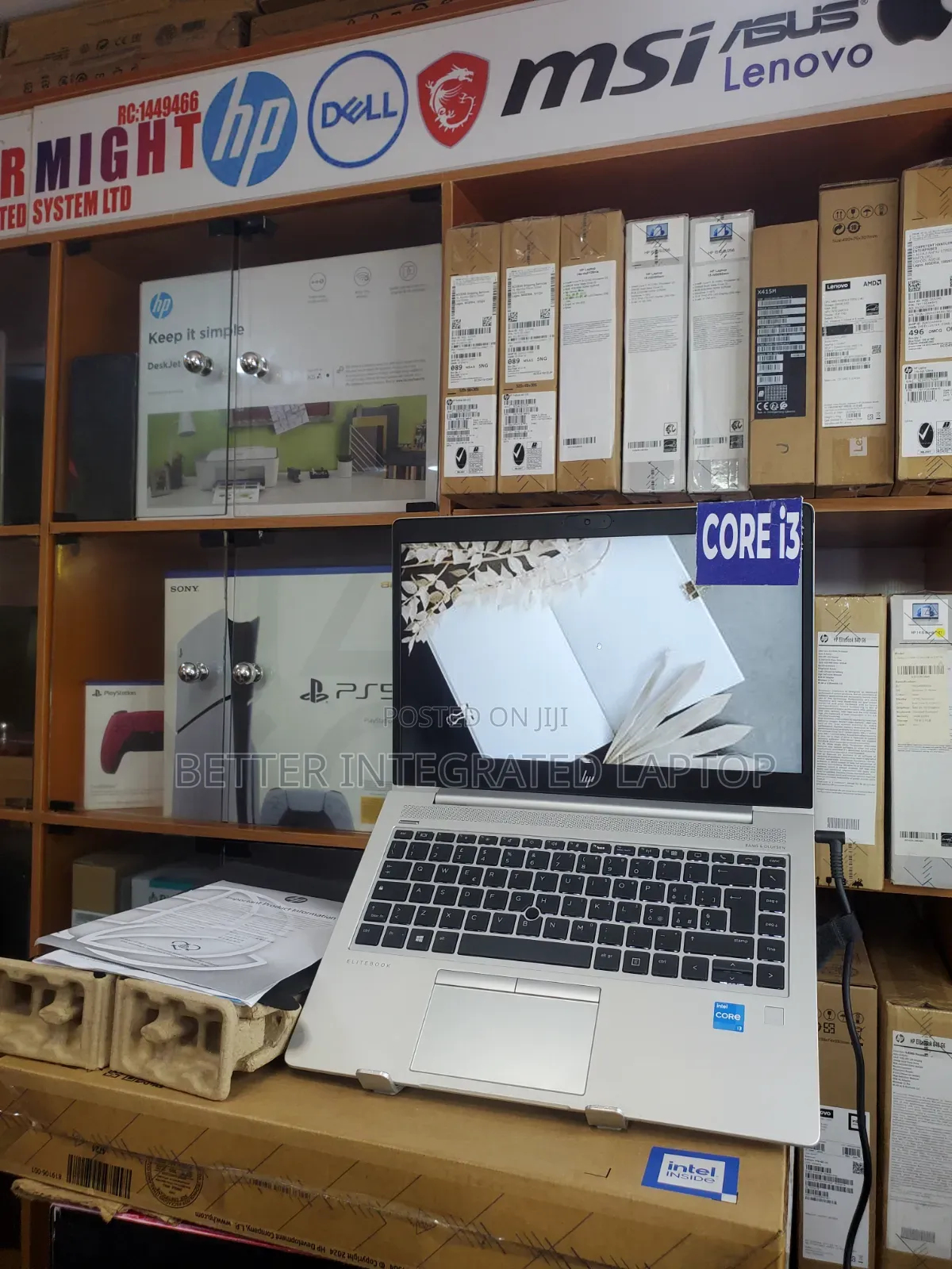New Laptop HP EliteBook 840 G4 4GB Intel Core i3 SSD 256GB