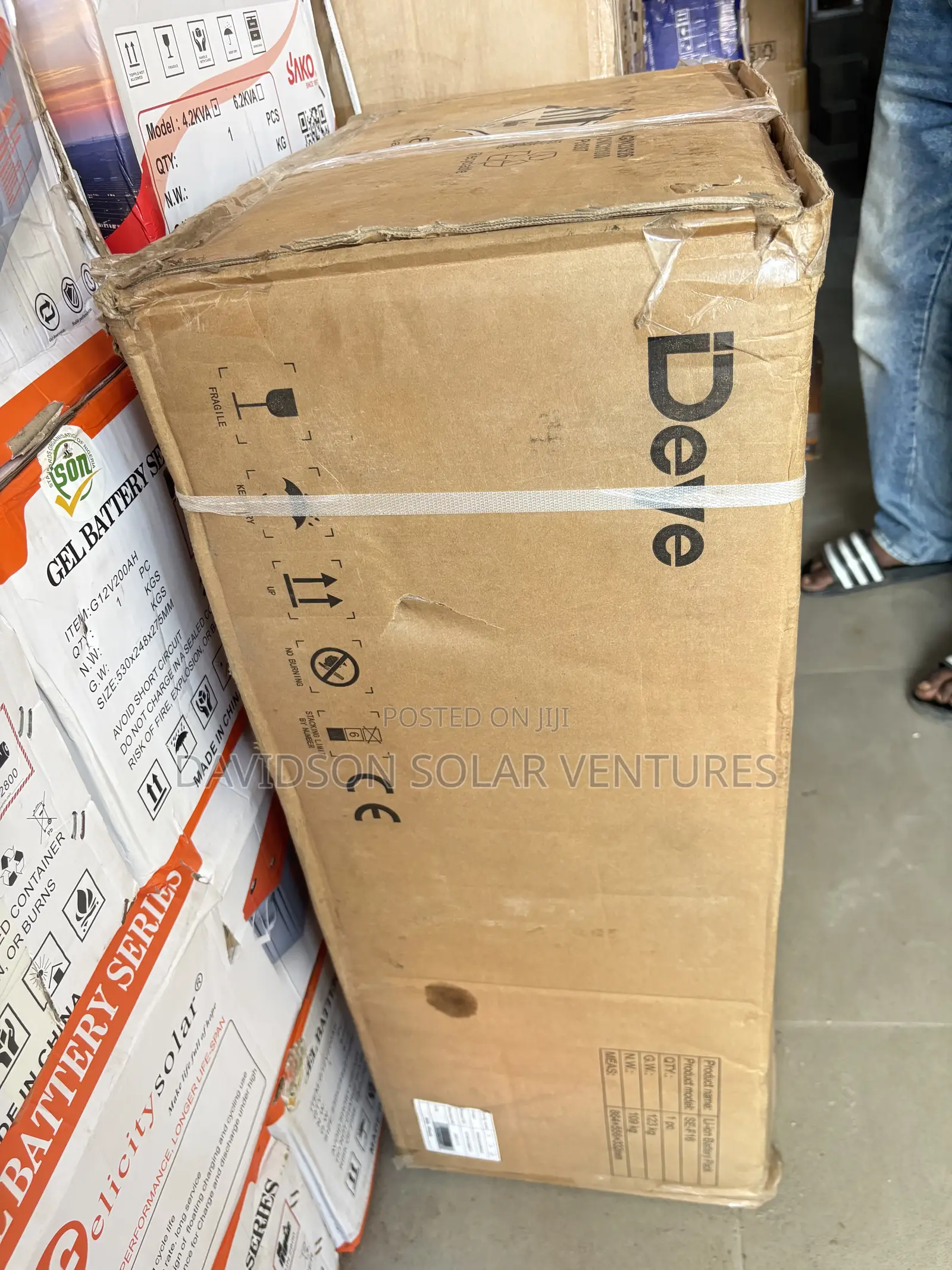 16kwh 48v Deye Lithium Ion Battery