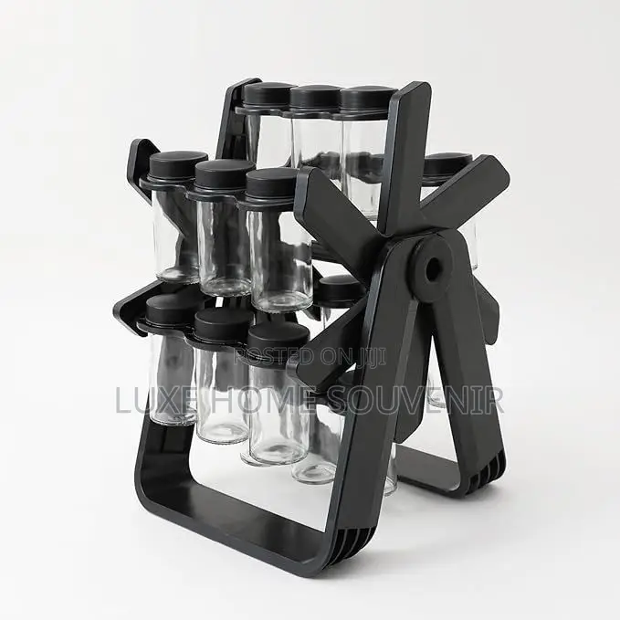 18 Jar Rotating Spice Rack