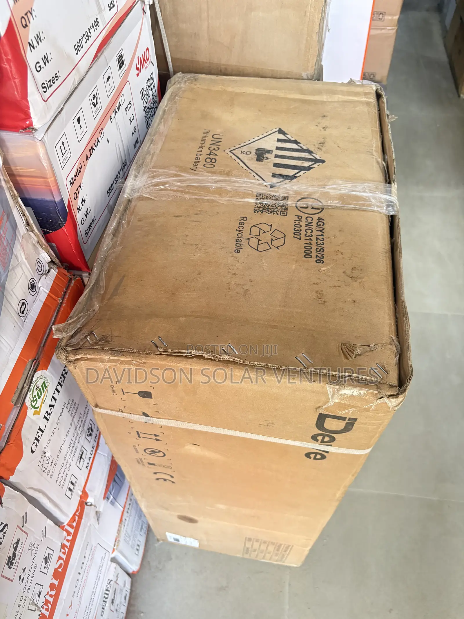 16kwh 48v Deye Lithium Ion Battery