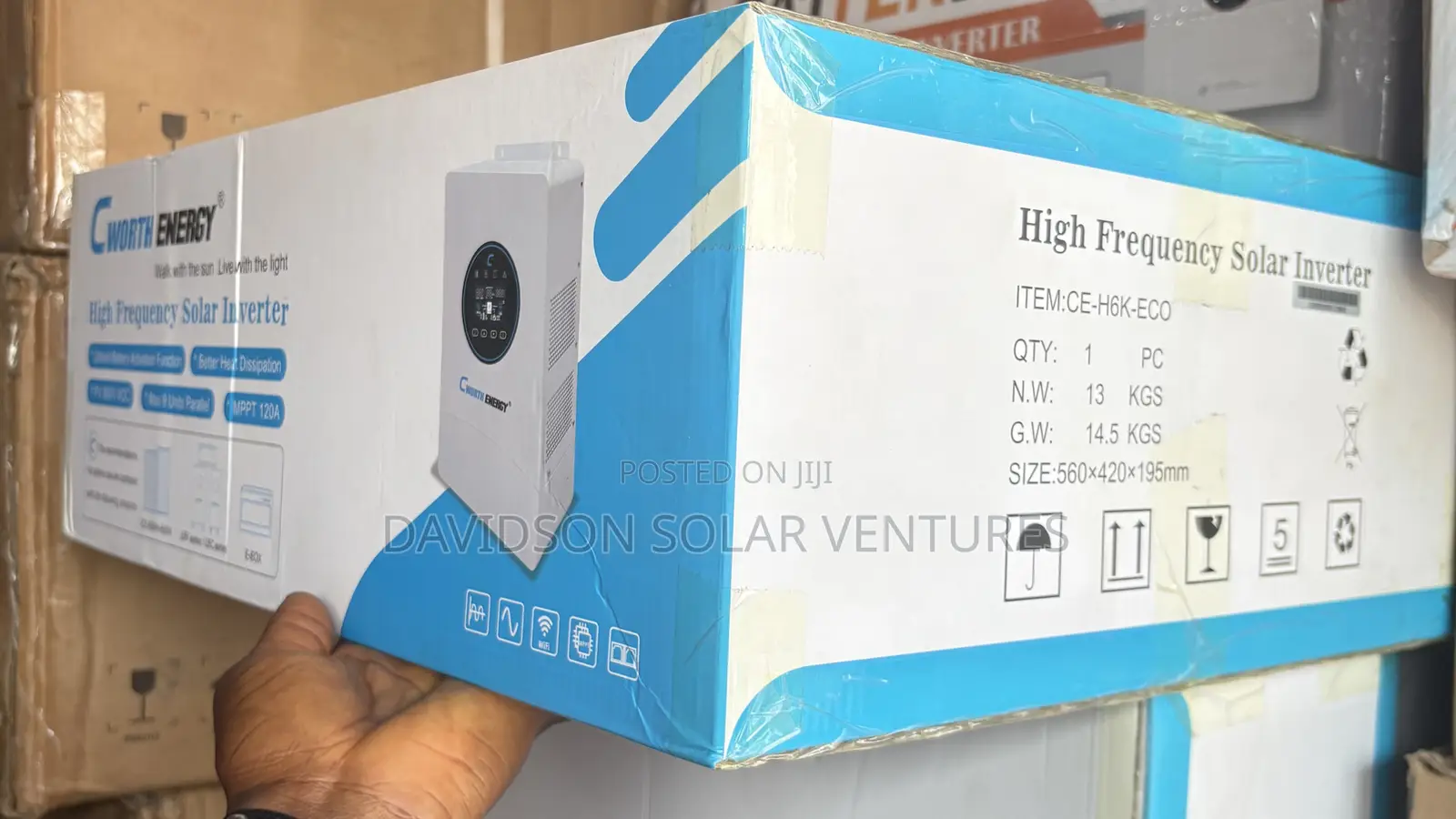 6kva 48v Cworth Hybrid Solar Inverter
