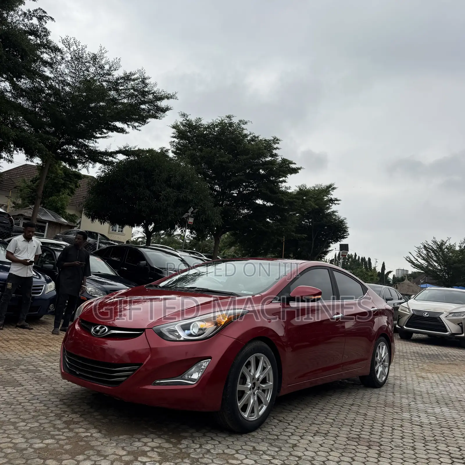 Hyundai Elantra 2015 Red